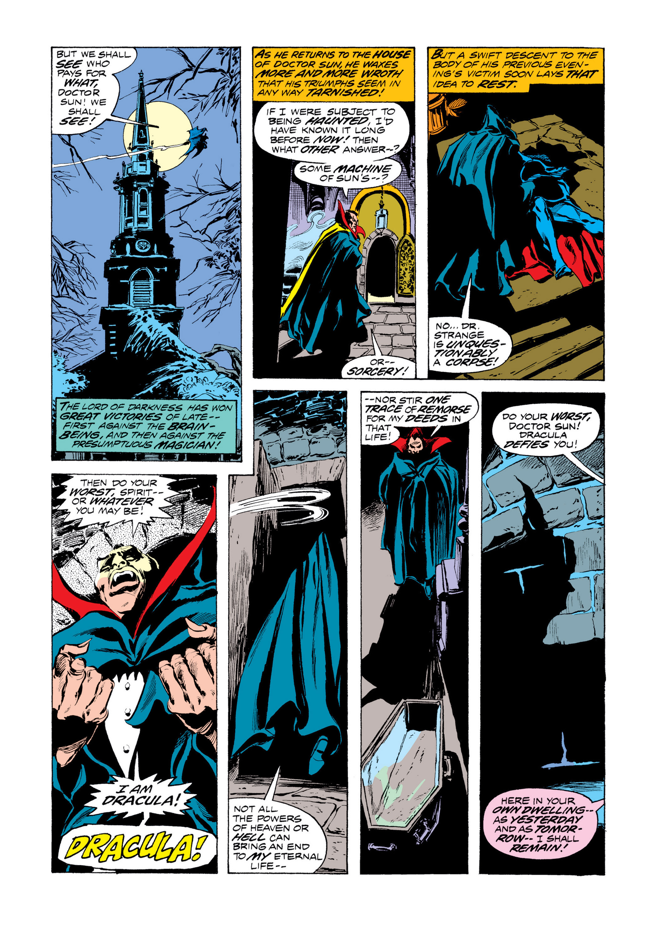 Read online Doctor Strange vs. Dracula comic -  Issue # TPB - 29