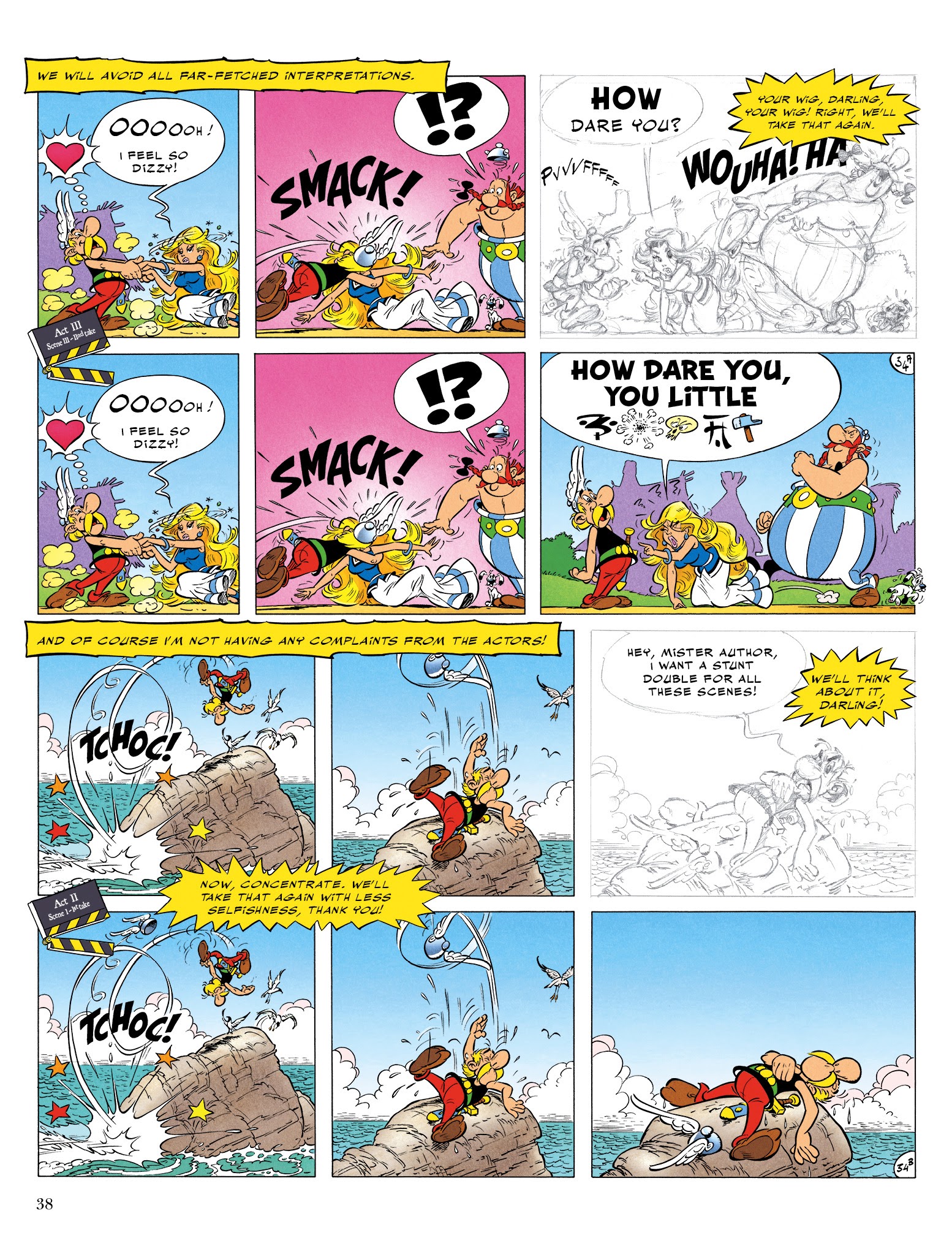 Read online Asterix comic -  Issue #34 - 39
