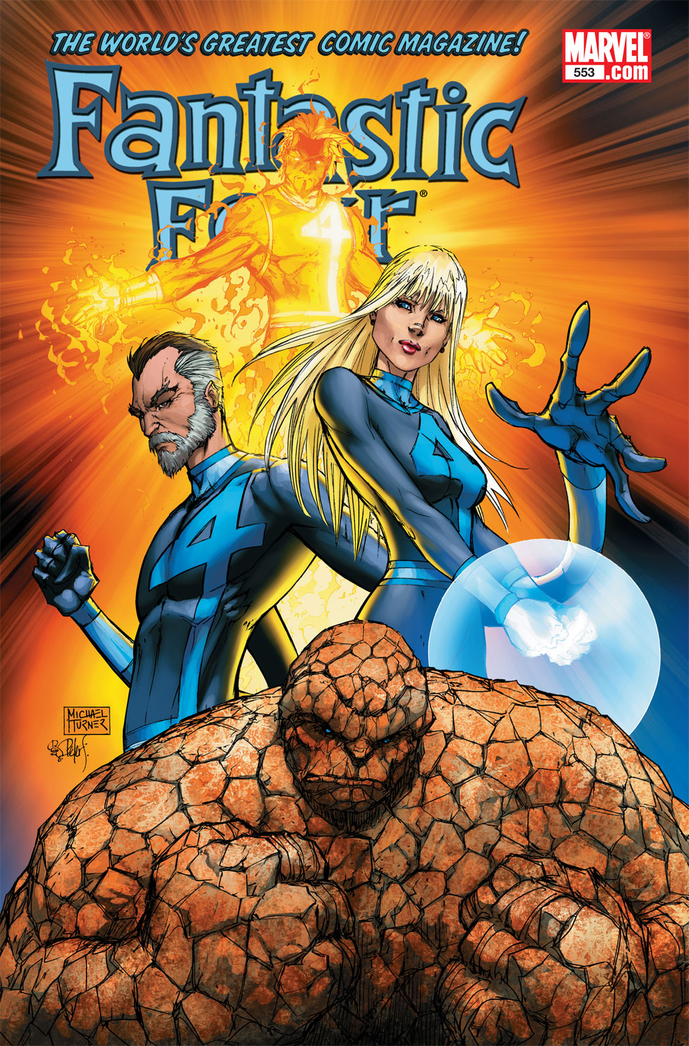 Read online Fantastic Four (1961) comic -  Issue #553 - 1