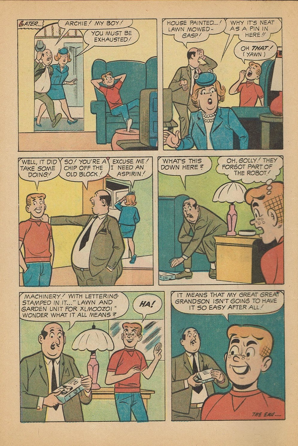 Read online Pep Comics comic -  Issue #223 - 8