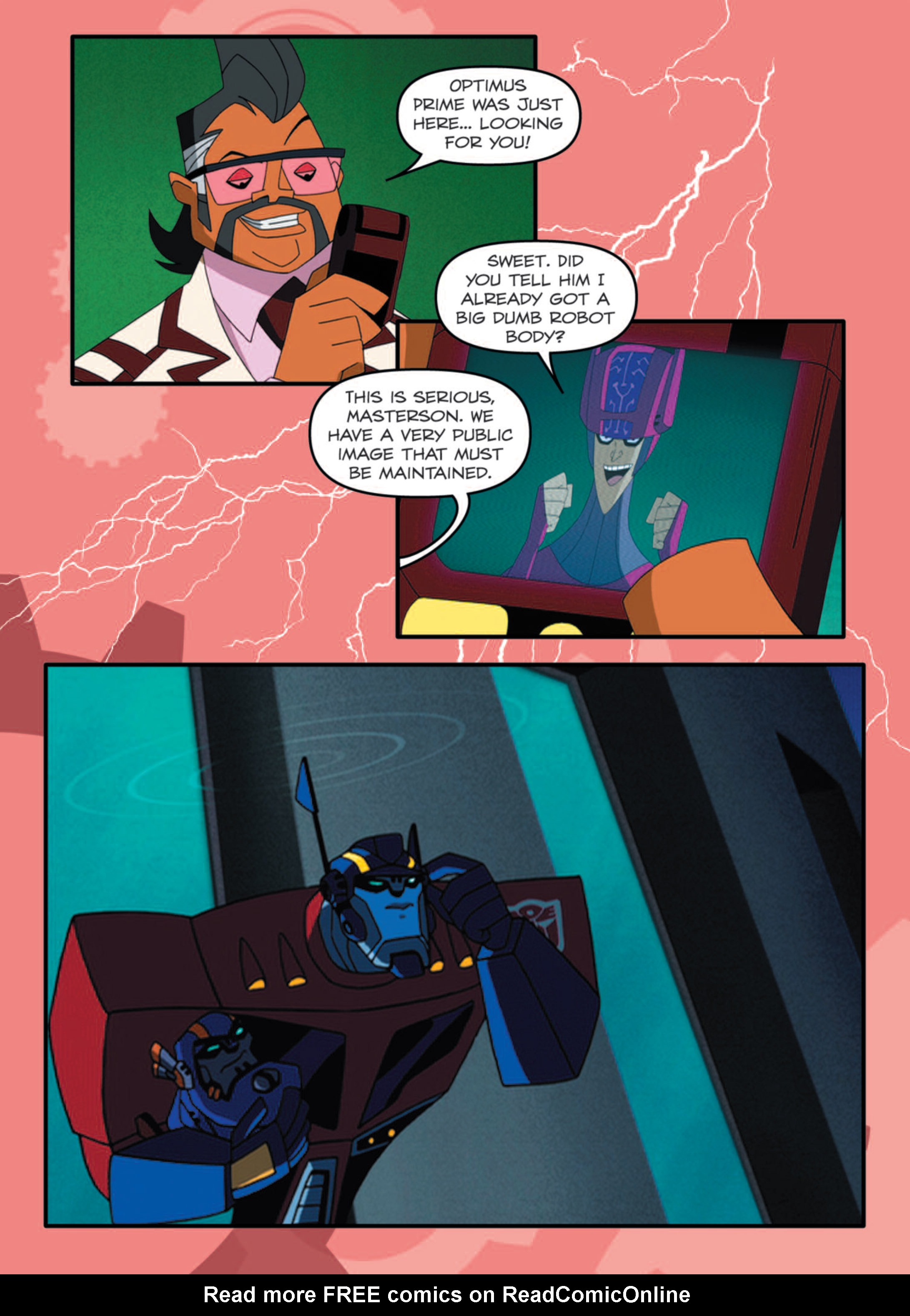 Read online Transformers Animated comic -  Issue #8 - 103