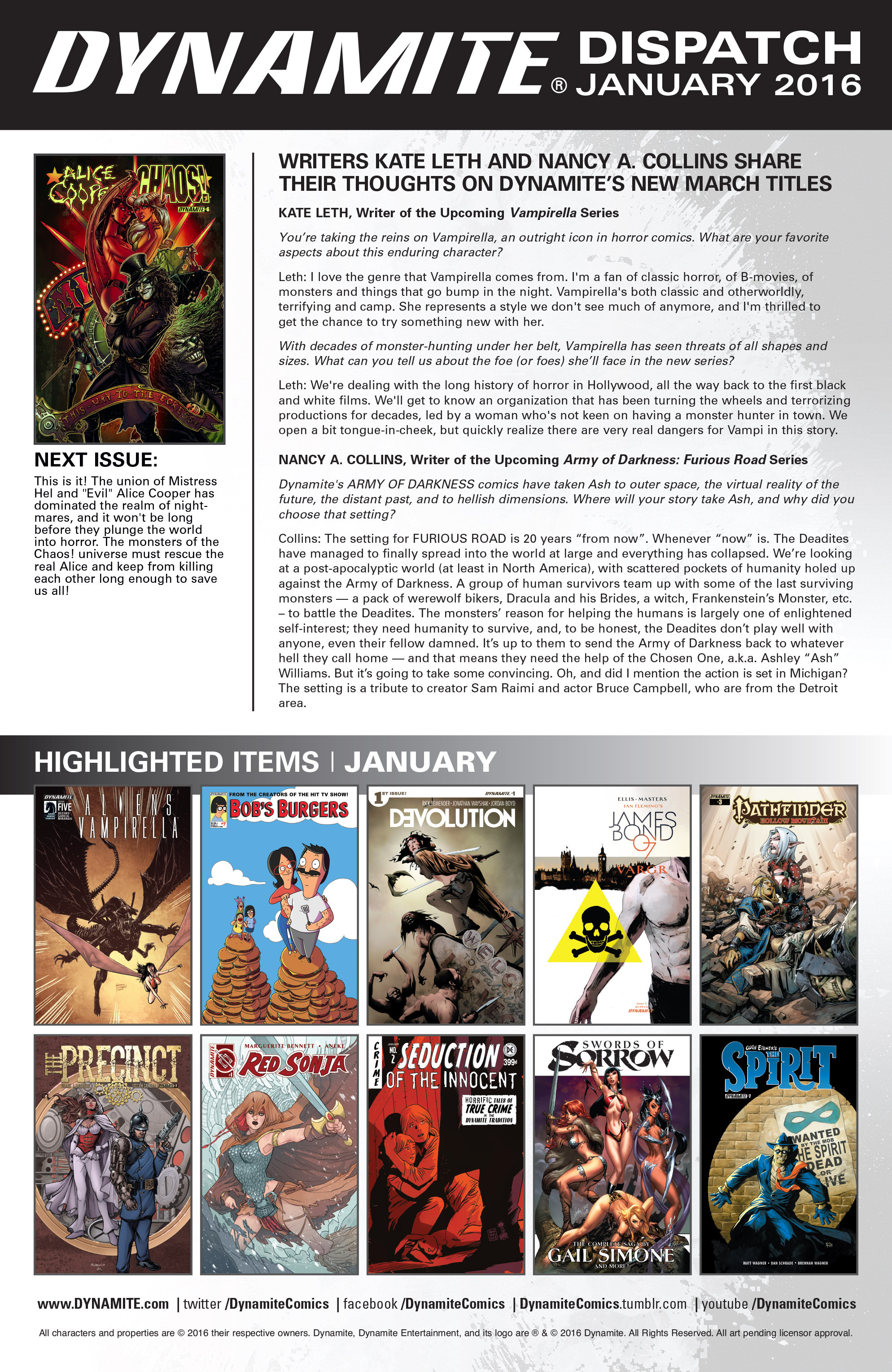 Read online Alice Cooper Vs. Chaos! comic -  Issue #5 - 25
