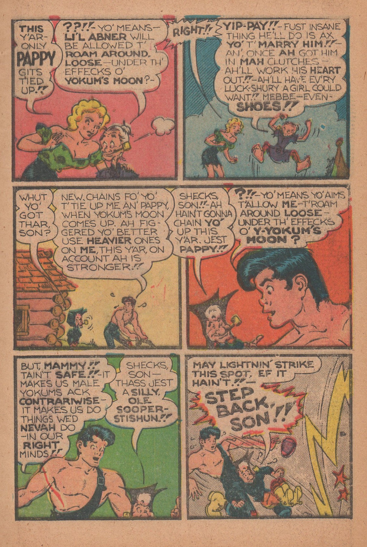 Read online Li'l Abner Comics comic -  Issue #84 - 5