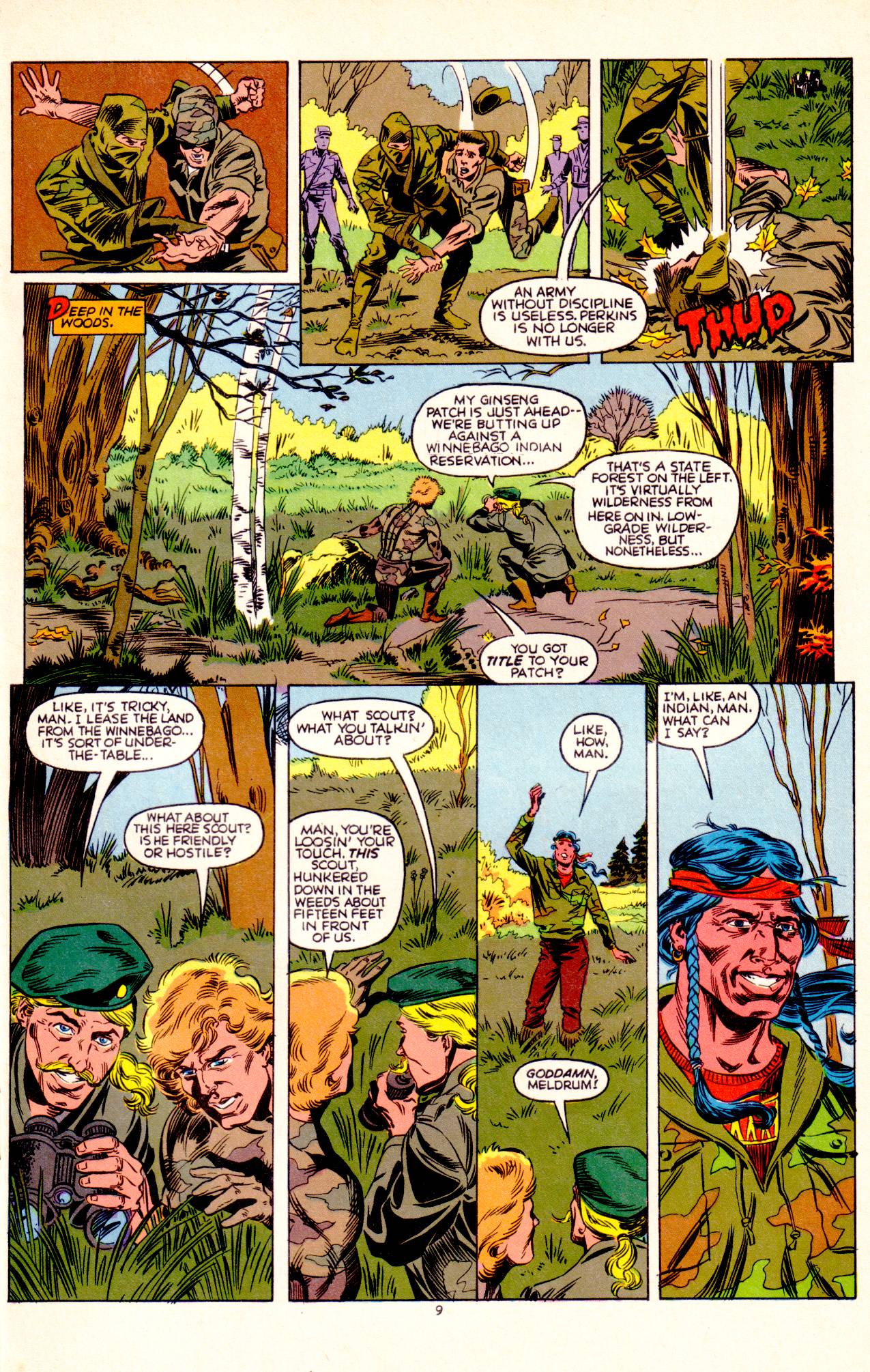 Read online The Badger comic -  Issue #10 - 11