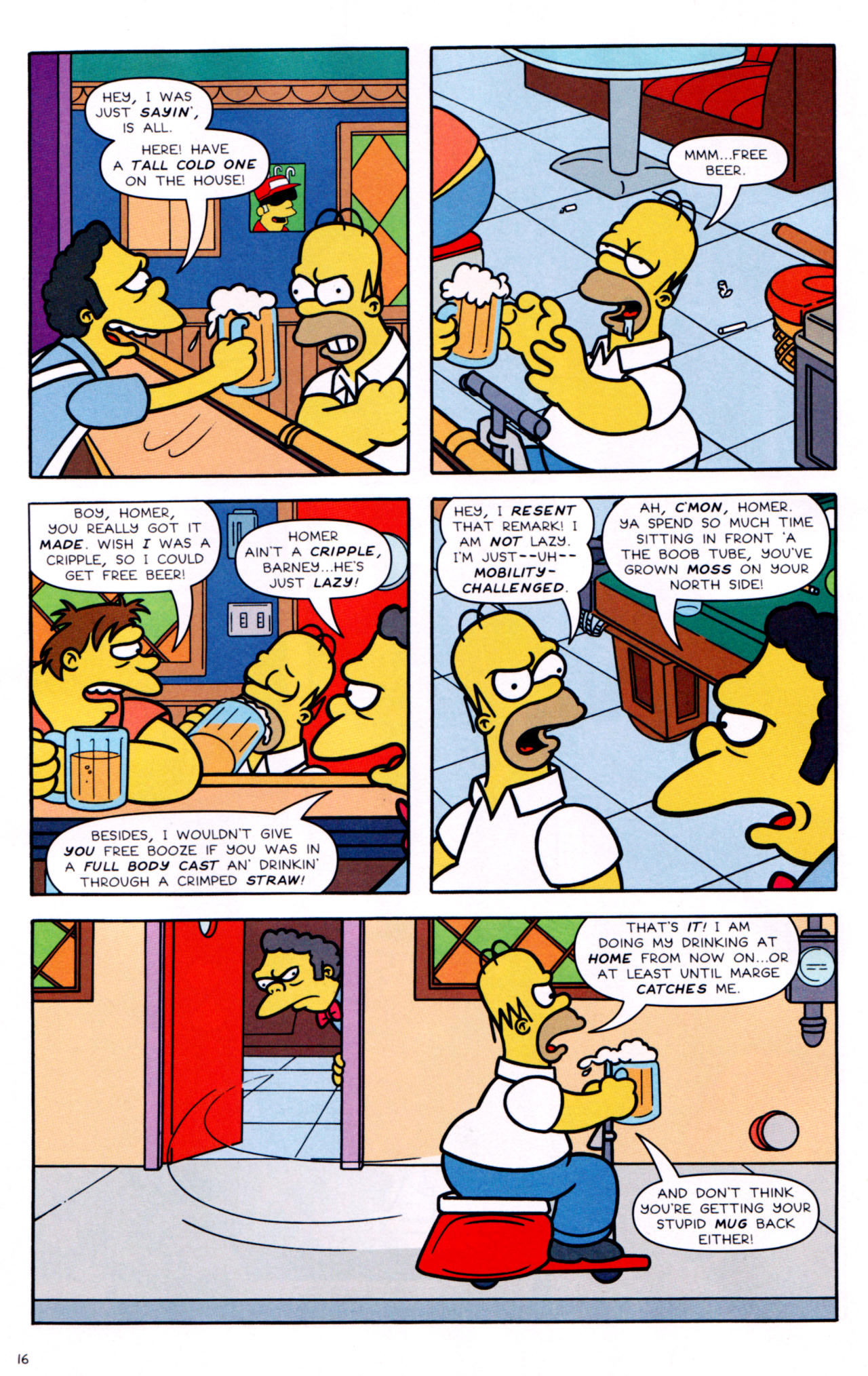Read online Simpsons Comics comic -  Issue #129 - 15