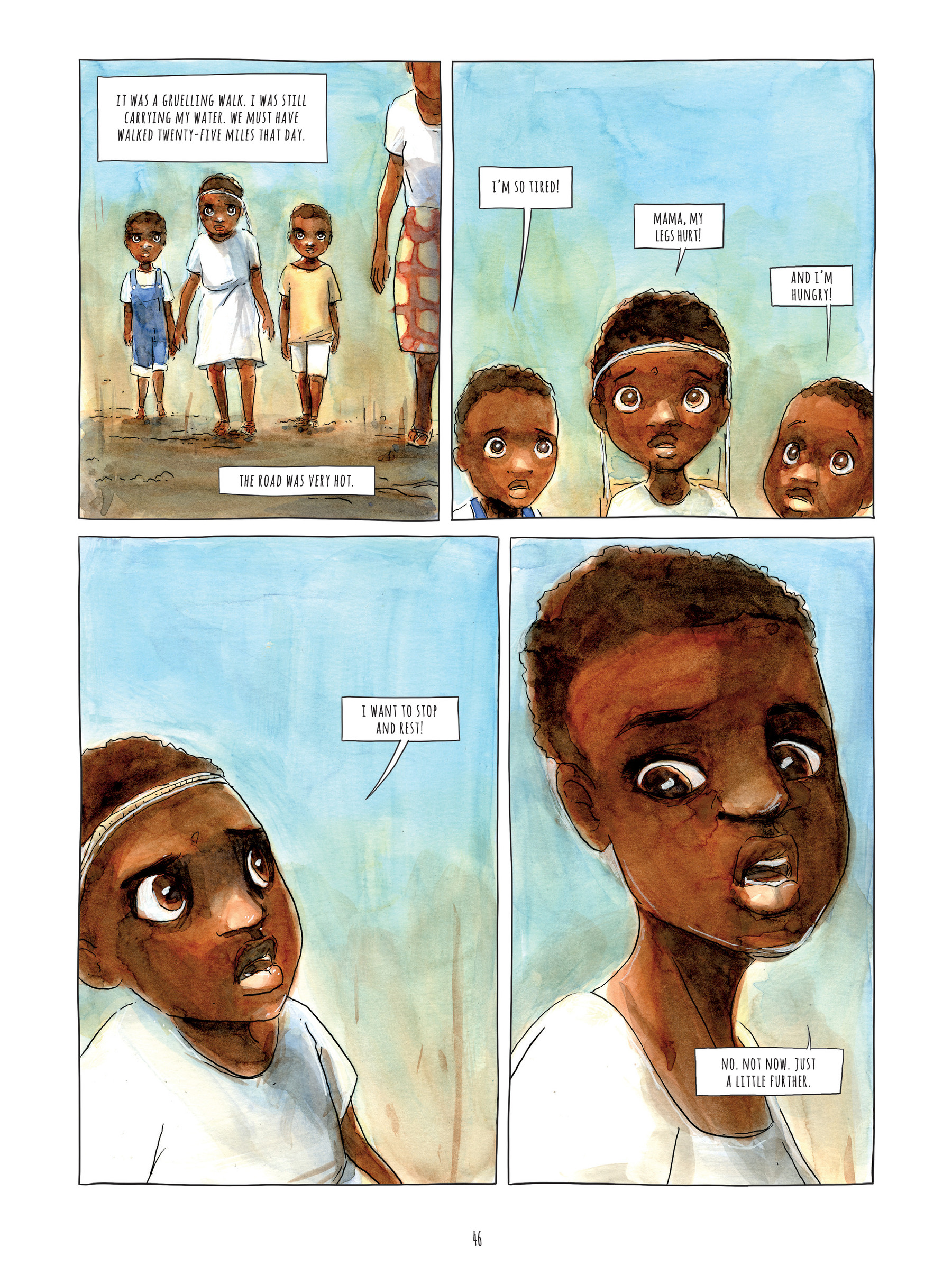 Read online Alice on the Run: One Child's Journey Through the Rwandan Civil War comic -  Issue # TPB - 45