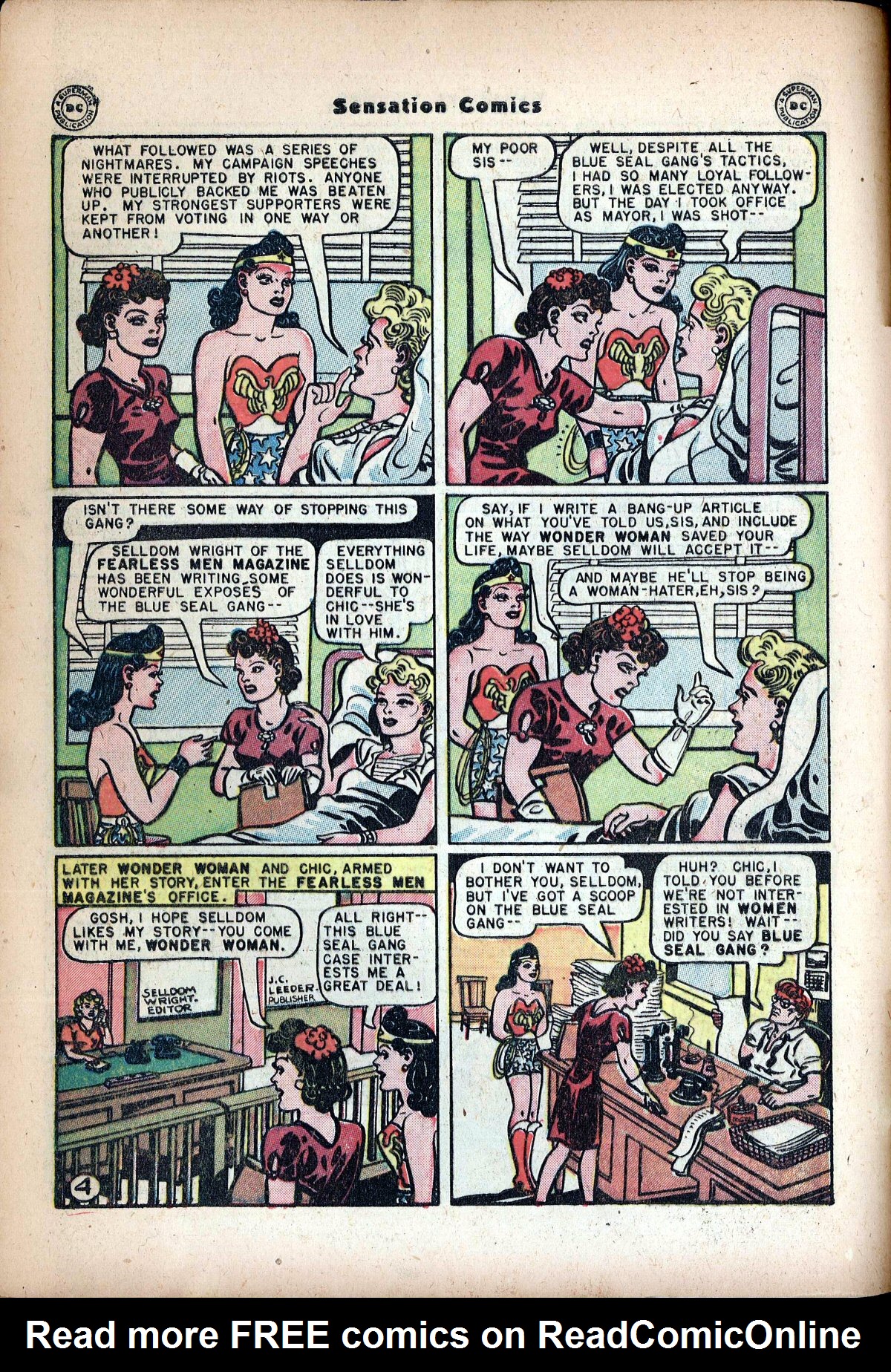 Read online Sensation (Mystery) Comics comic -  Issue #72 - 6