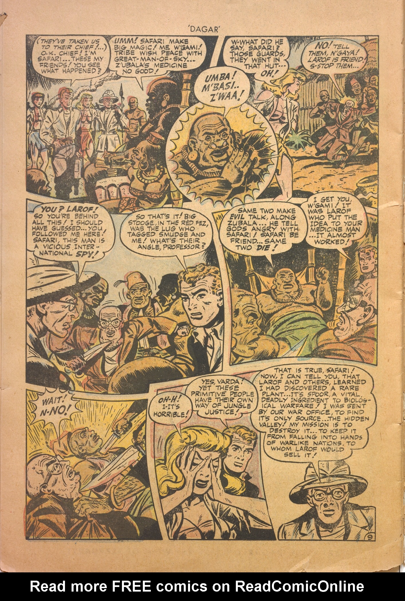 Read online Dagar Desert Hawk comic -  Issue #14 - 32