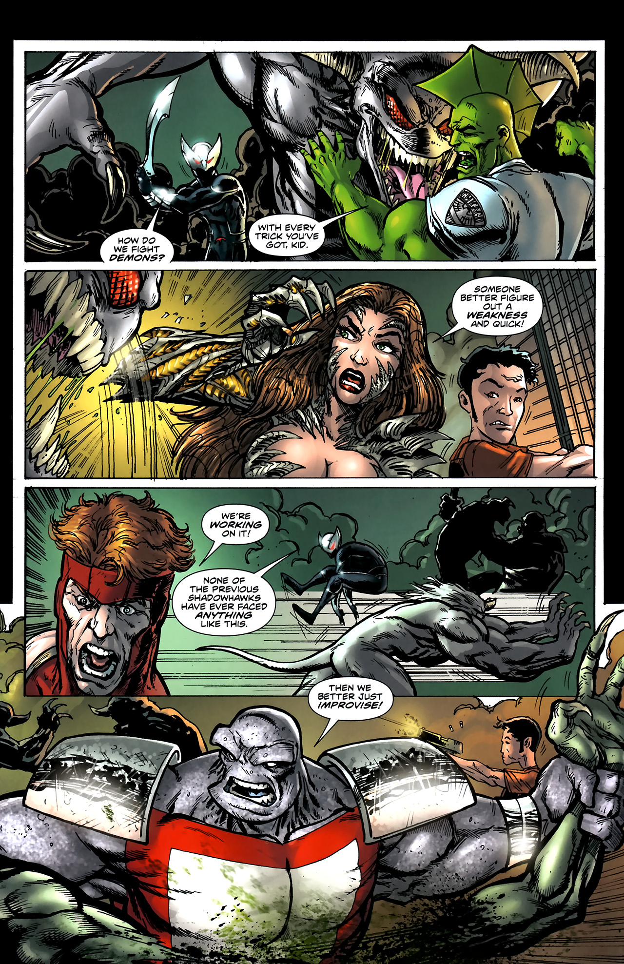 Read online ShadowHawk (2010) comic -  Issue #5 - 9