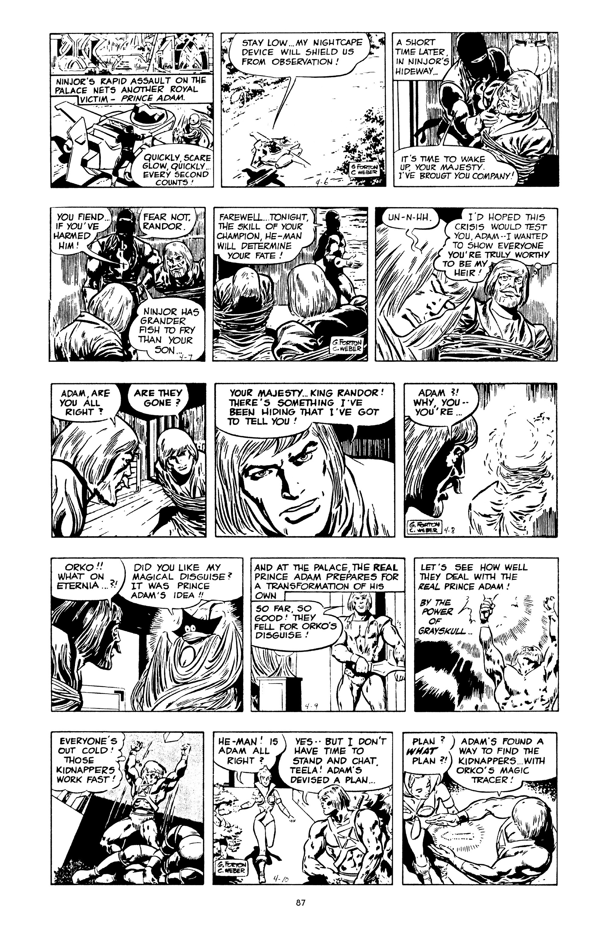 Read online He-Man and the Masters of the Universe: The Newspaper Comic Strips comic -  Issue # TPB (Part 1) - 87