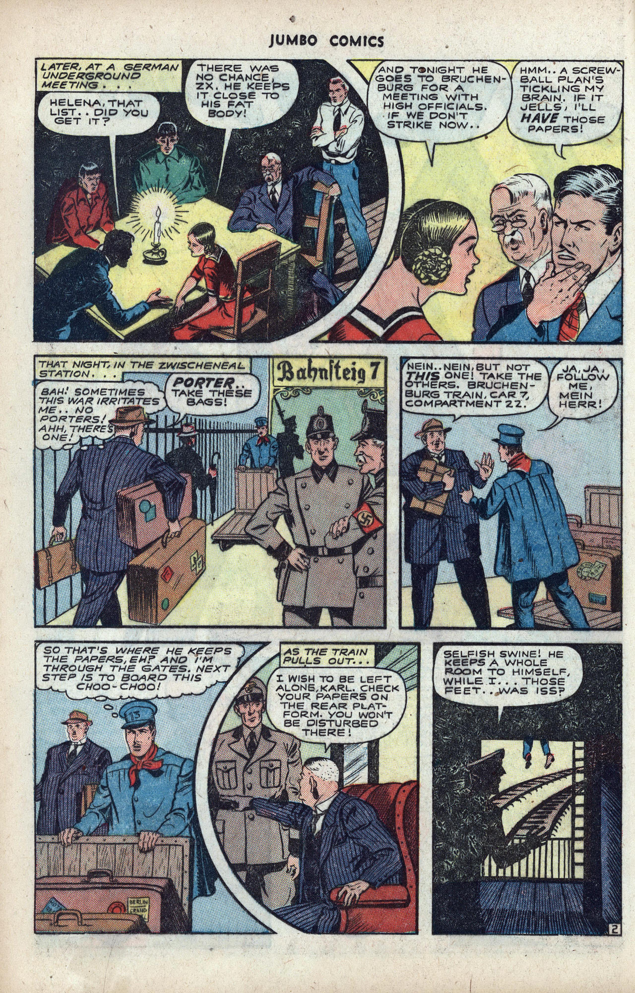 Read online Jumbo Comics comic -  Issue #67 - 16
