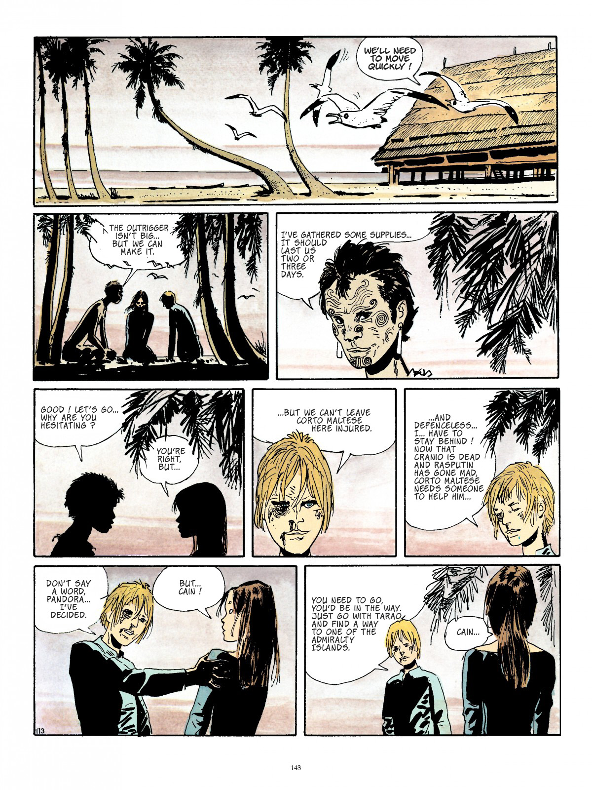 Read online Corto Maltese comic -  Issue # TPB 2 (Part 2) - 33