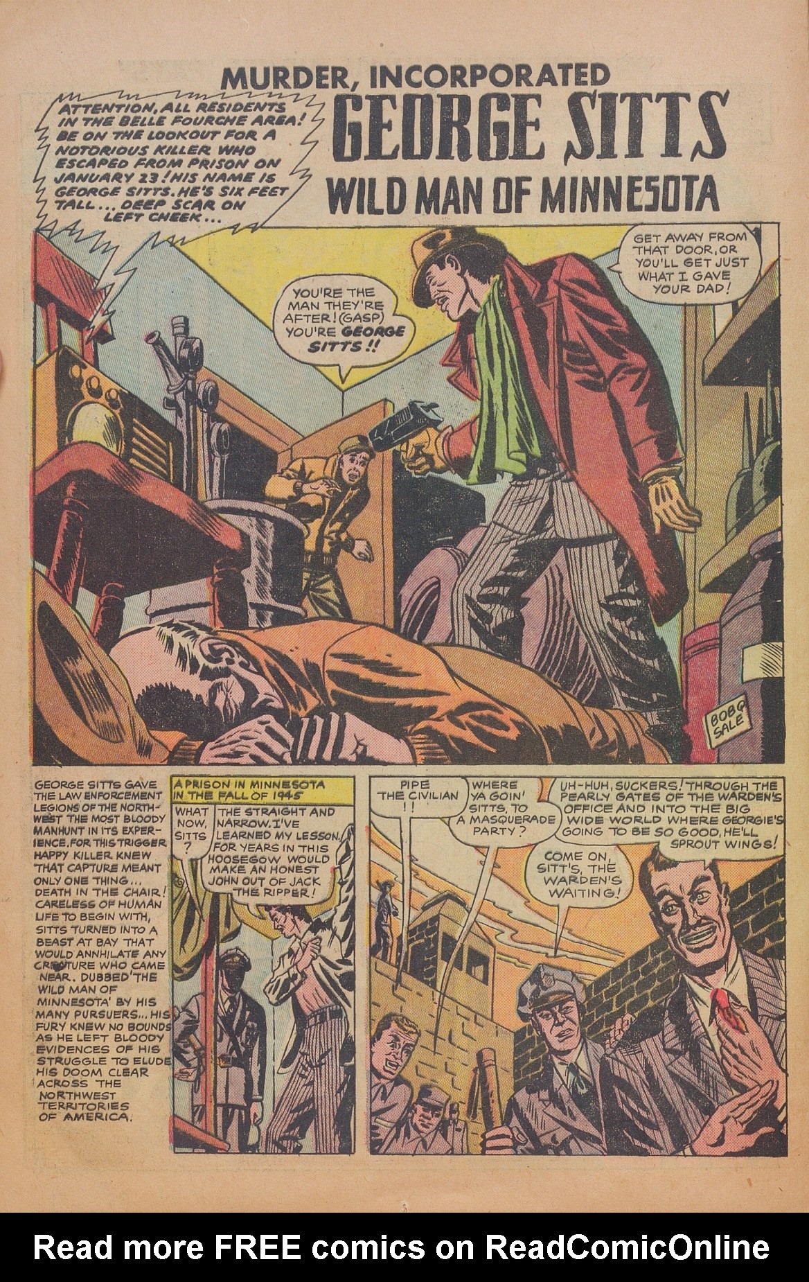 Read online Murder Incorporated (1948) comic -  Issue #11 - 12