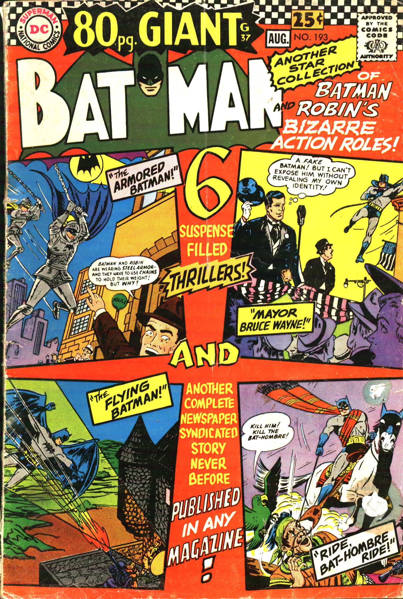Read online Batman (1940) comic -  Issue #193 - 1
