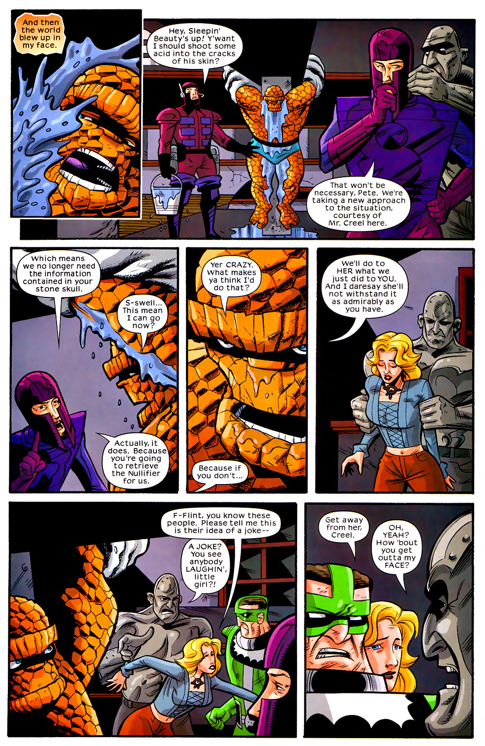 Read online Startling Stories: The Thing - Night Falls on Yancy Street comic -  Issue #3 - 23