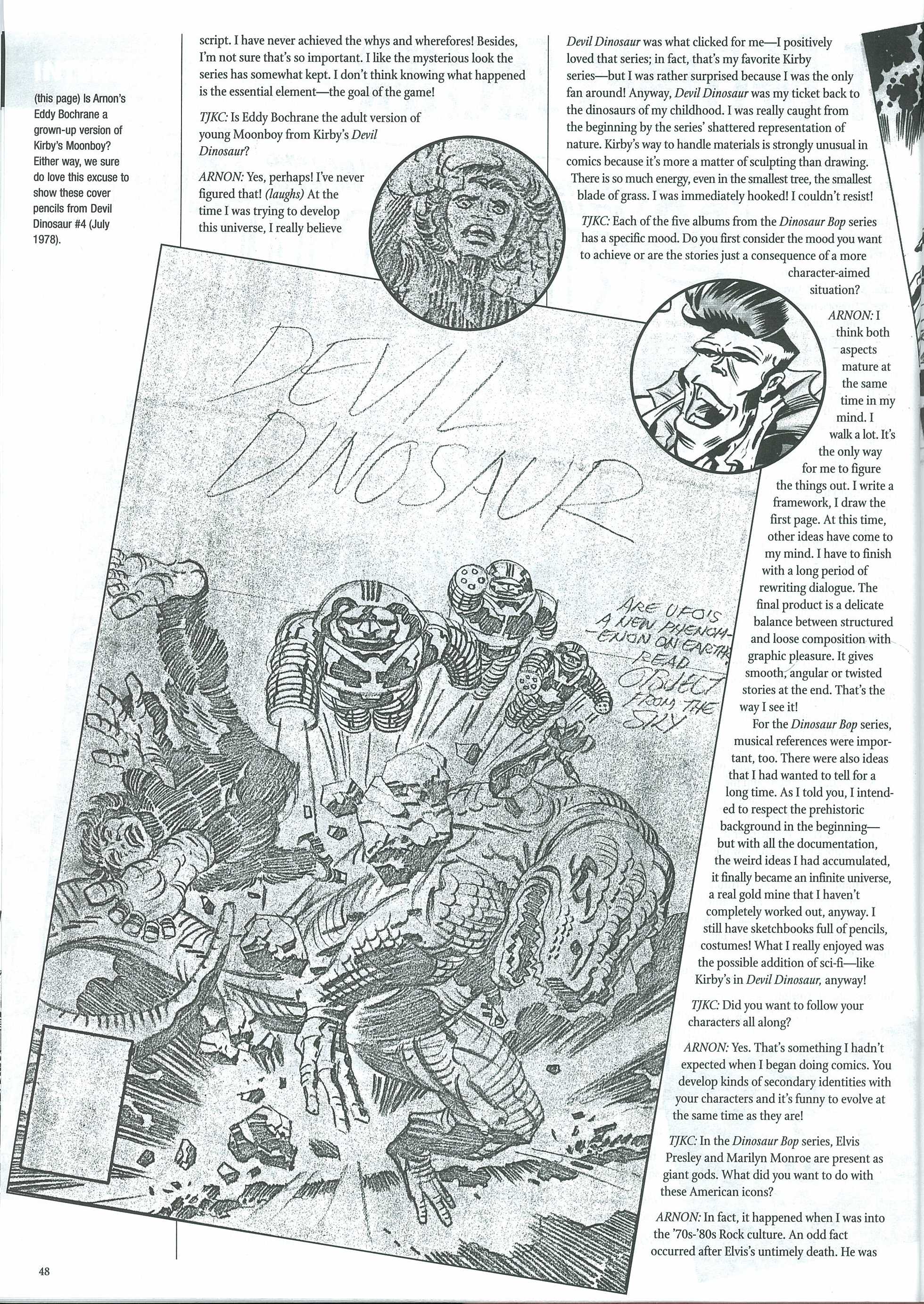 Read online The Jack Kirby Collector comic -  Issue #32 - 52