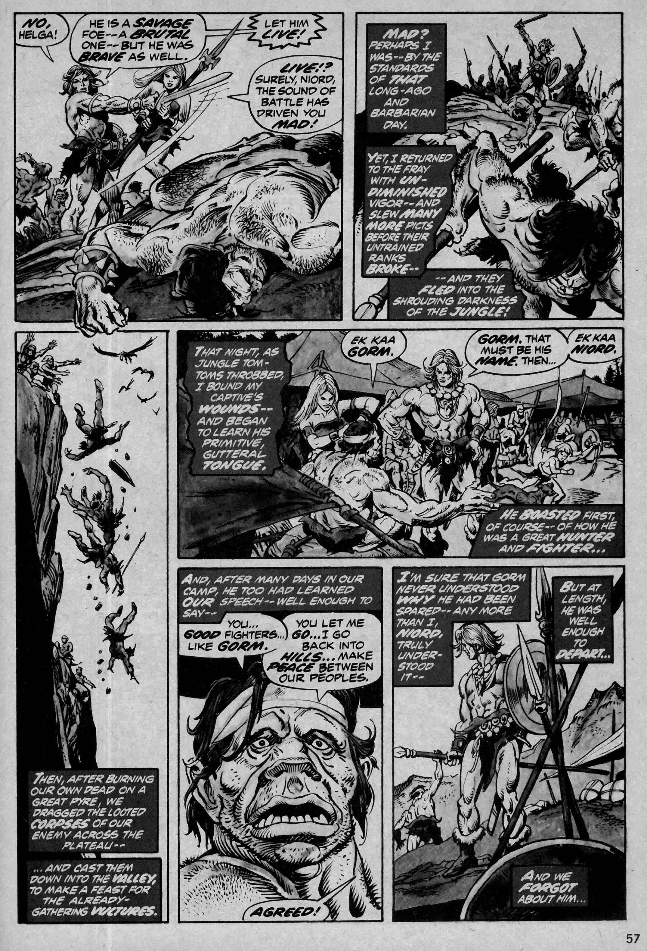 Read online Kull and the Barbarians comic -  Issue #1 - 57