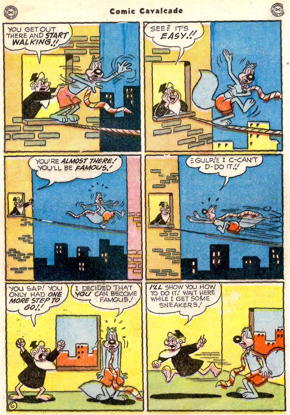 Read online Comic Cavalcade comic -  Issue #43 - 73