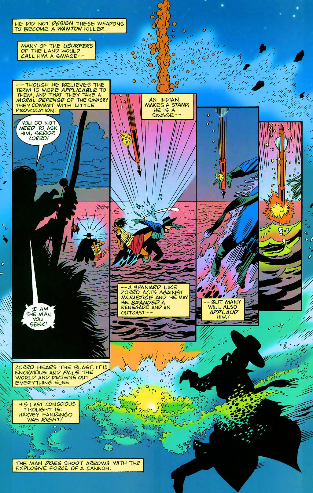 Read online Zorro (1993) comic -  Issue #5 - 12