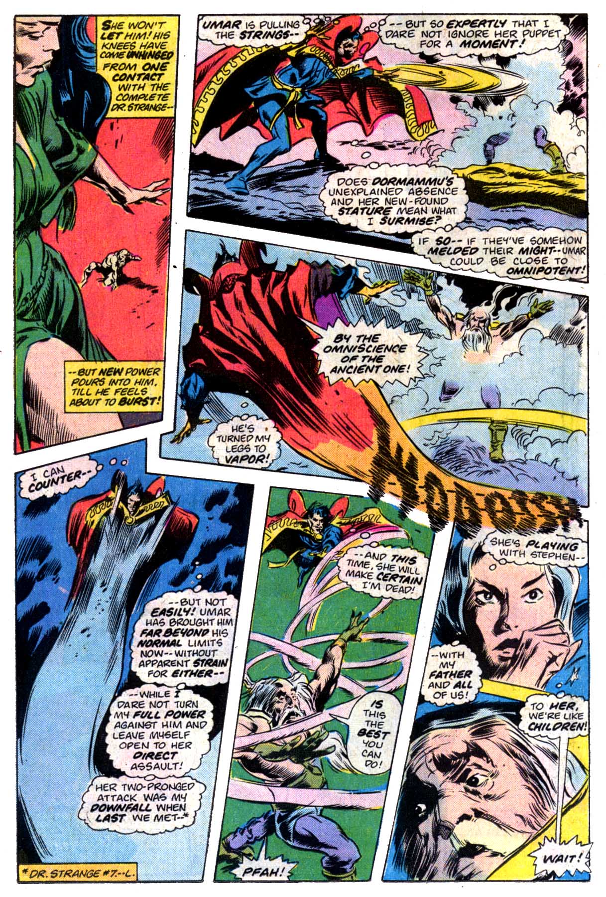 Read online Doctor Strange (1974) comic -  Issue #9 - 11