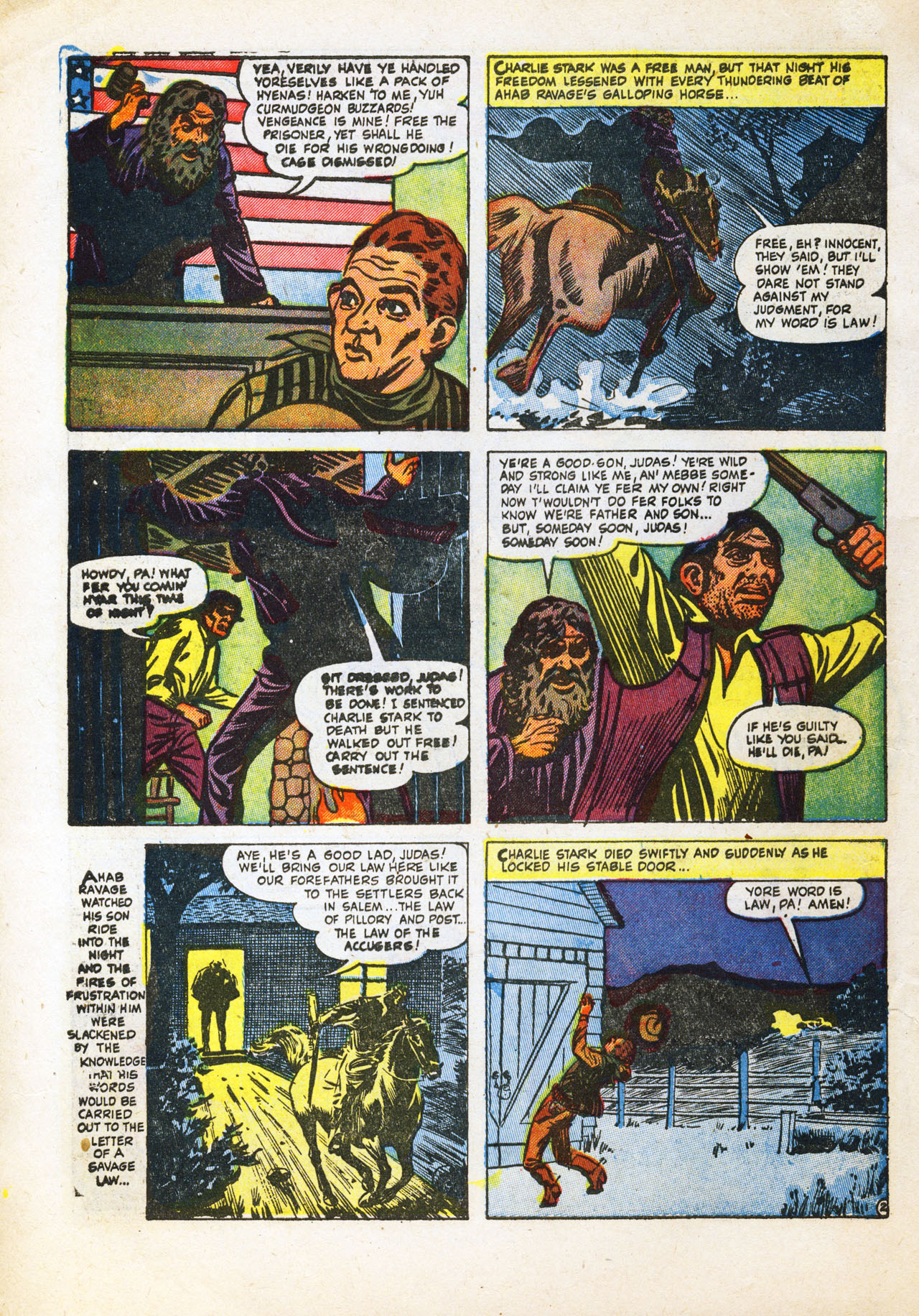 Read online Two Gun Western (1950) comic -  Issue #14 - 4