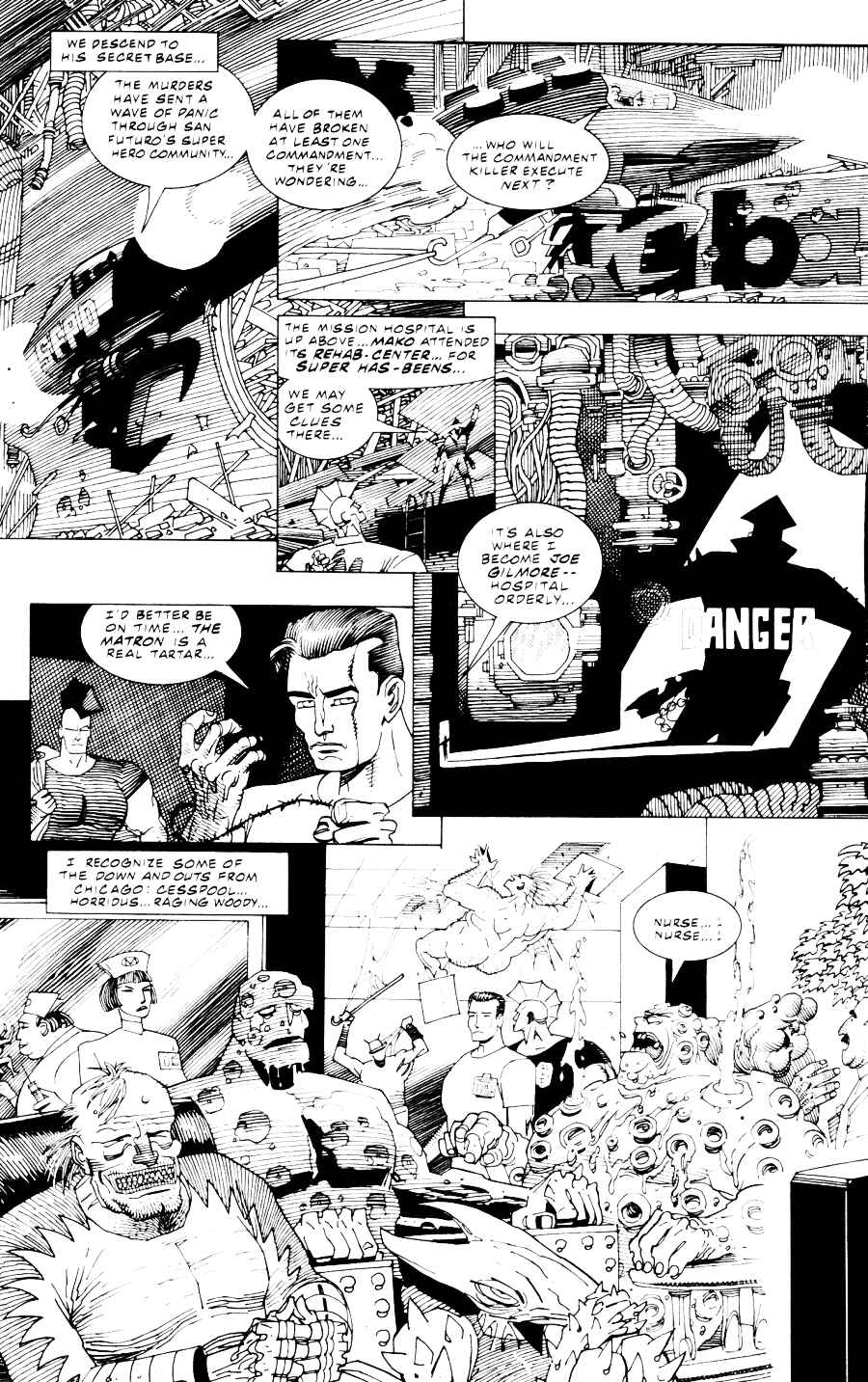 Read online The Savage Dragon: Marshal Law comic -  Issue #1 - 13