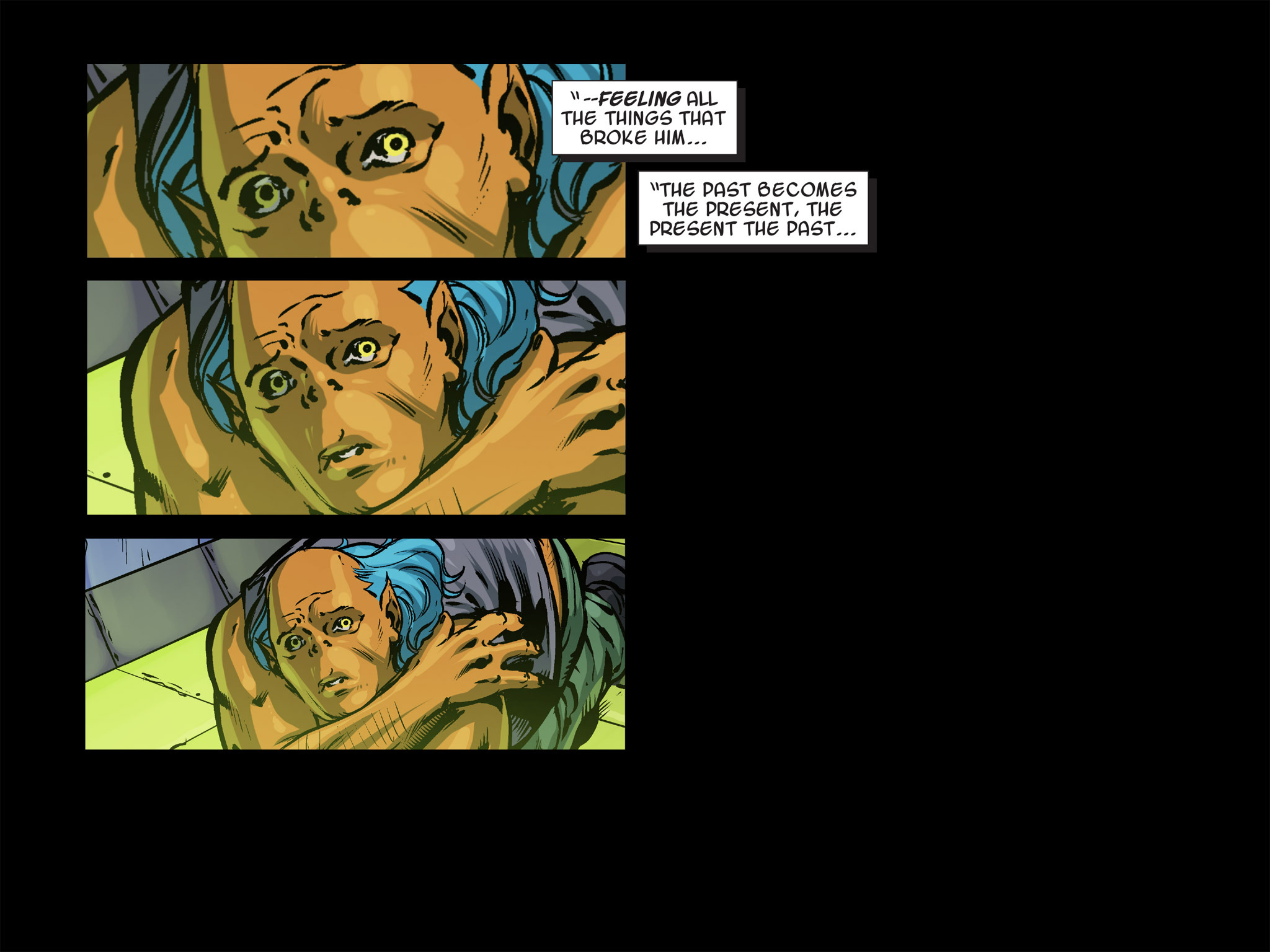 Read online Thanos: A God Up There Listening comic -  Issue # TPB - 84