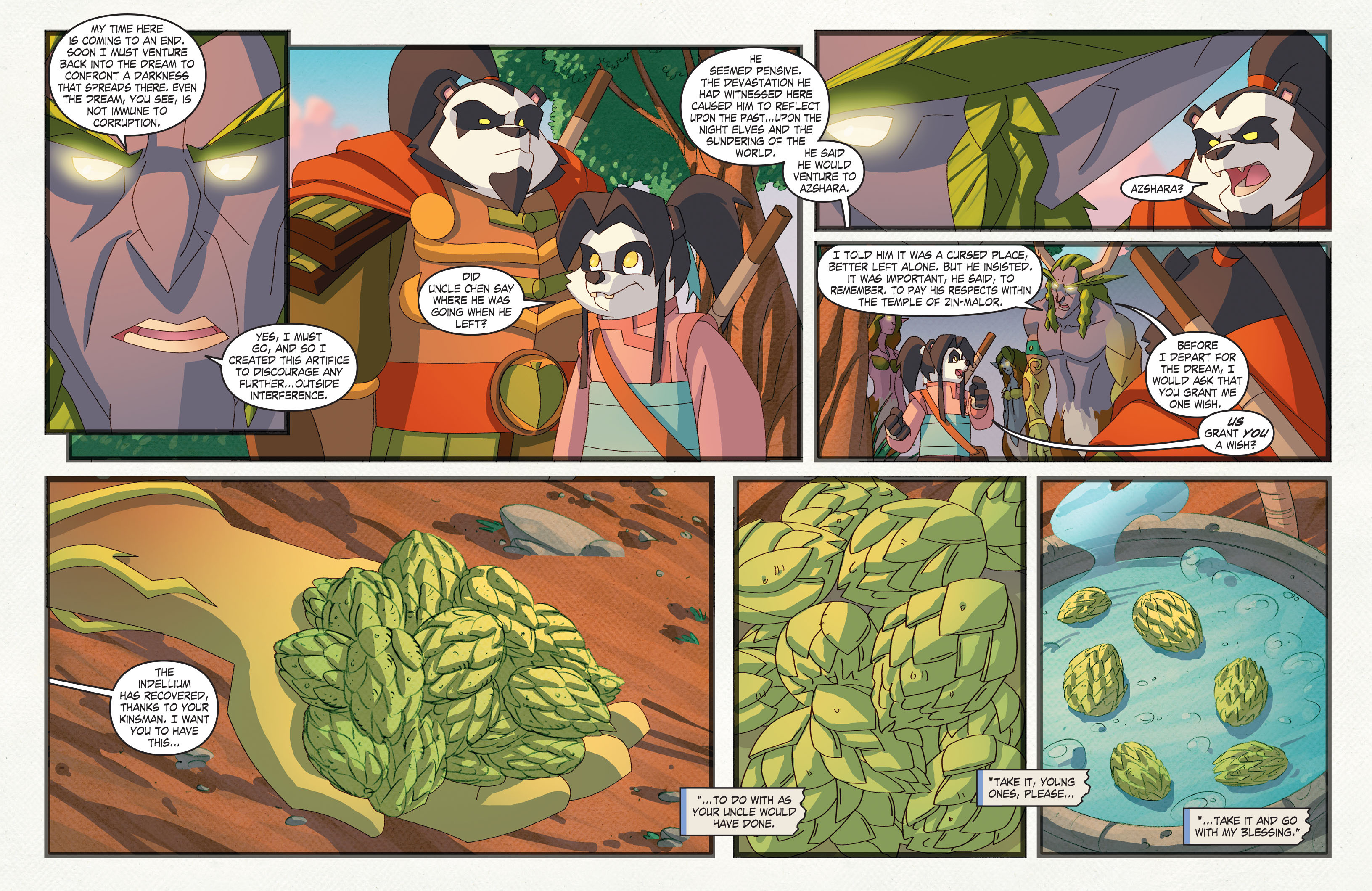 Read online World of Warcraft: Pearl of Pandaria comic -  Issue # Full - 74