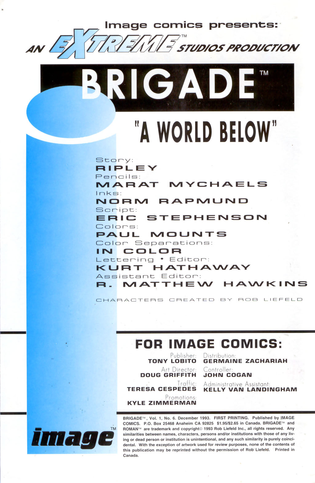 Read online Brigade (1993) comic -  Issue #6 - 2