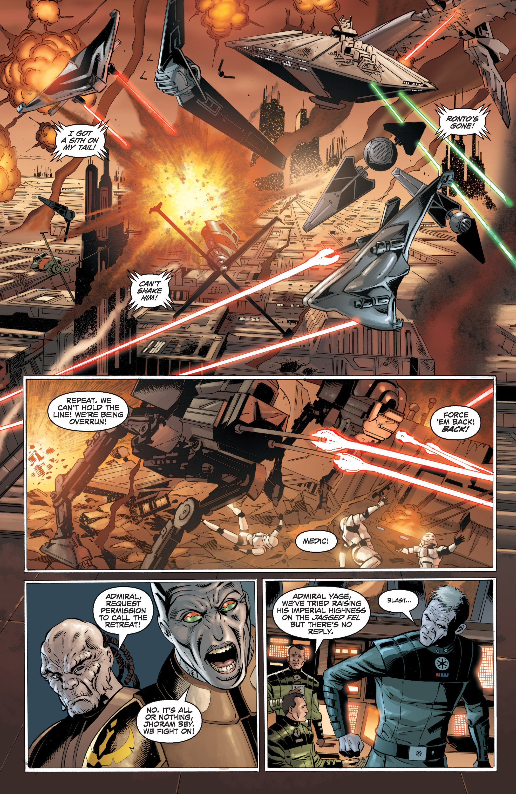 Read Online Star Wars Legacy War Comic Issue 6