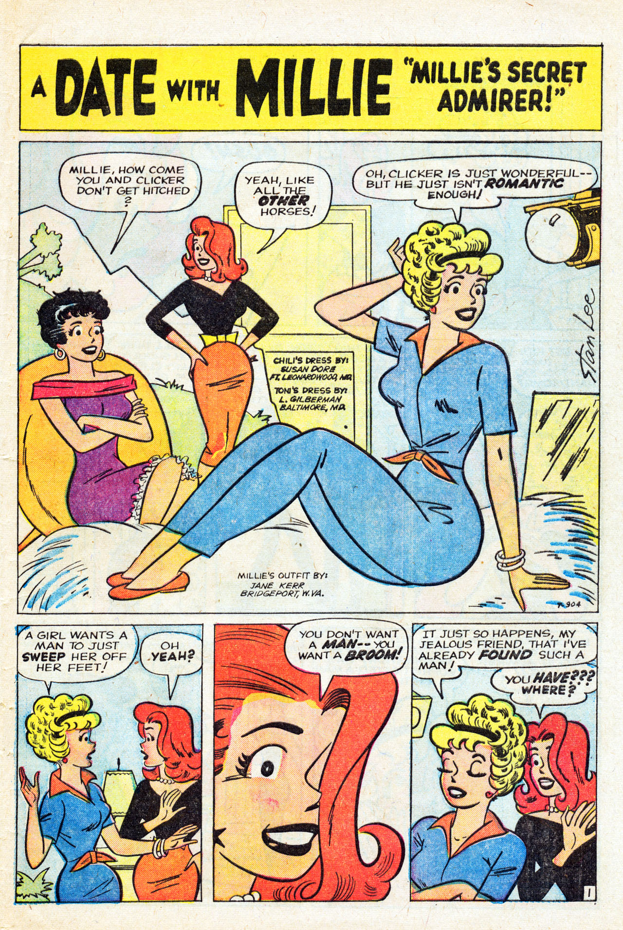 Read online A Date with Millie (1959) comic -  Issue #7 - 29
