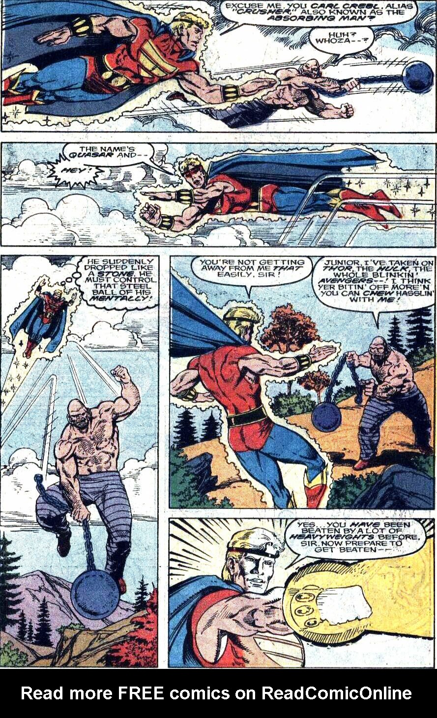 Read online Quasar comic -  Issue #5 - 13