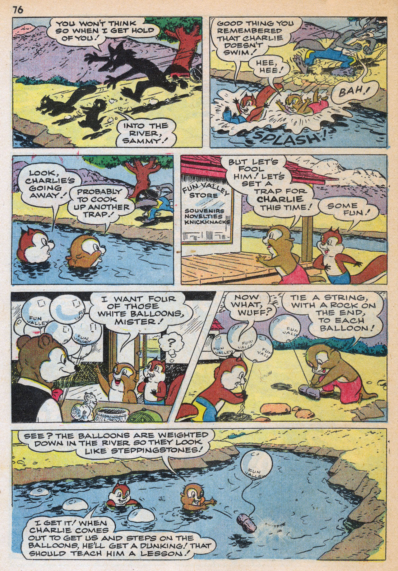 Read online Tom and Jerry's Summer Fun comic -  Issue #2 - 78