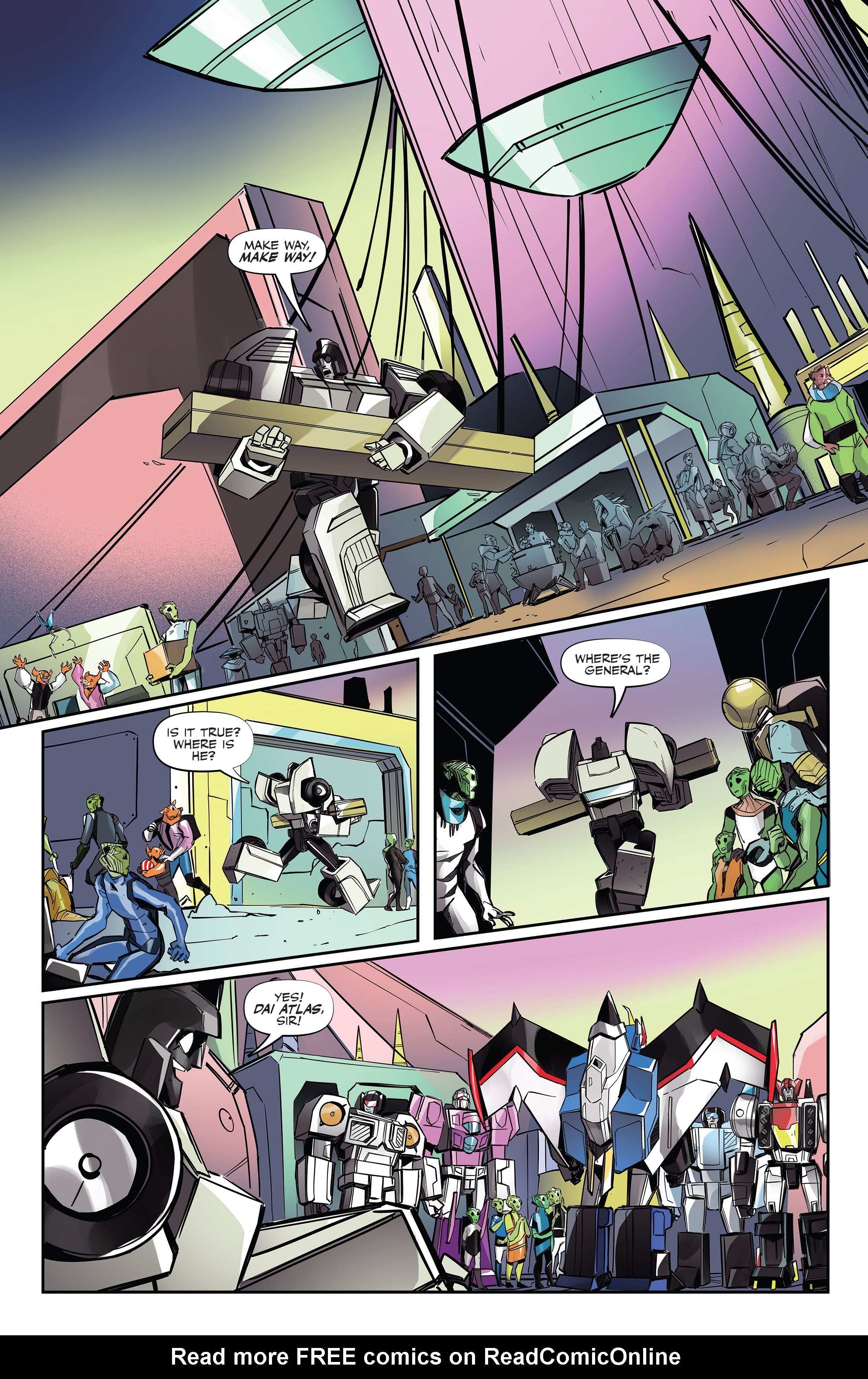 Read online Transformers: Escape comic -  Issue #4 - 5