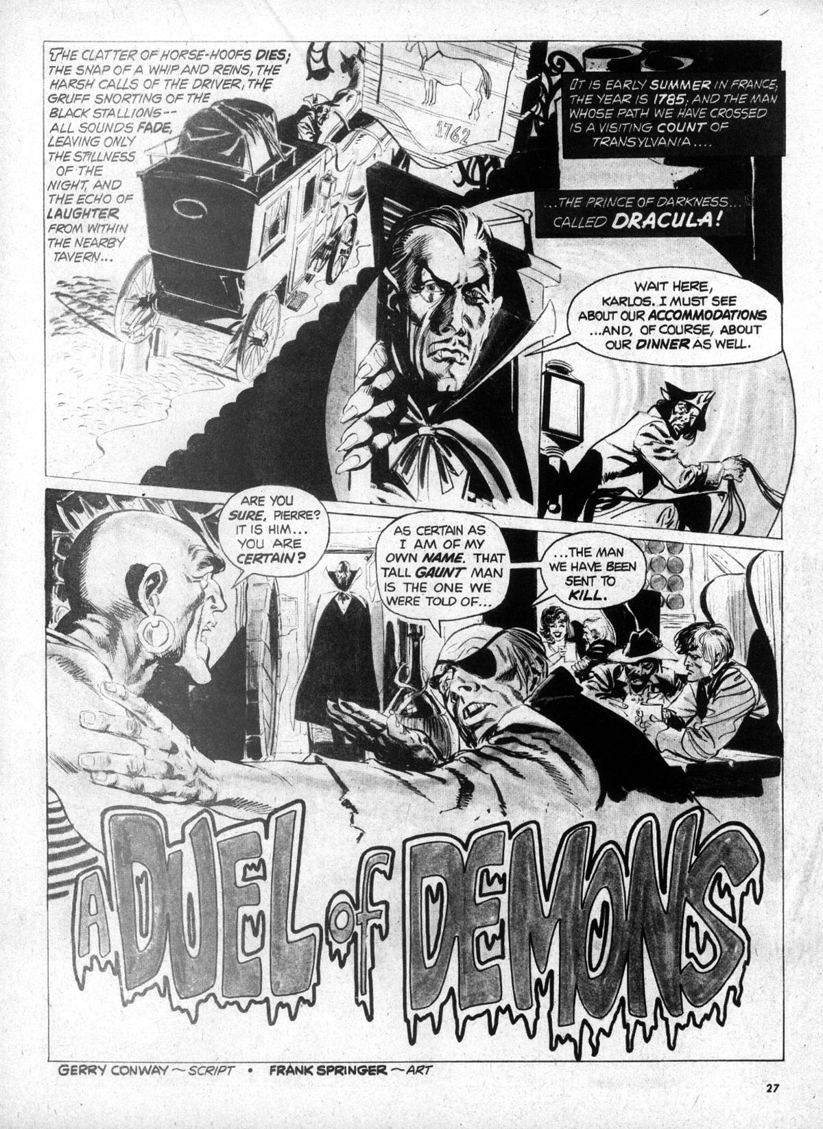 Read online Dracula Lives comic -  Issue #5 - 25