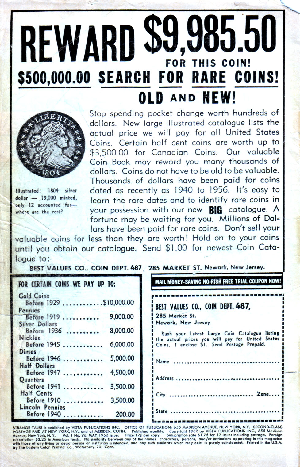 Read online Strange Tales (1951) comic -  Issue #96 - 2