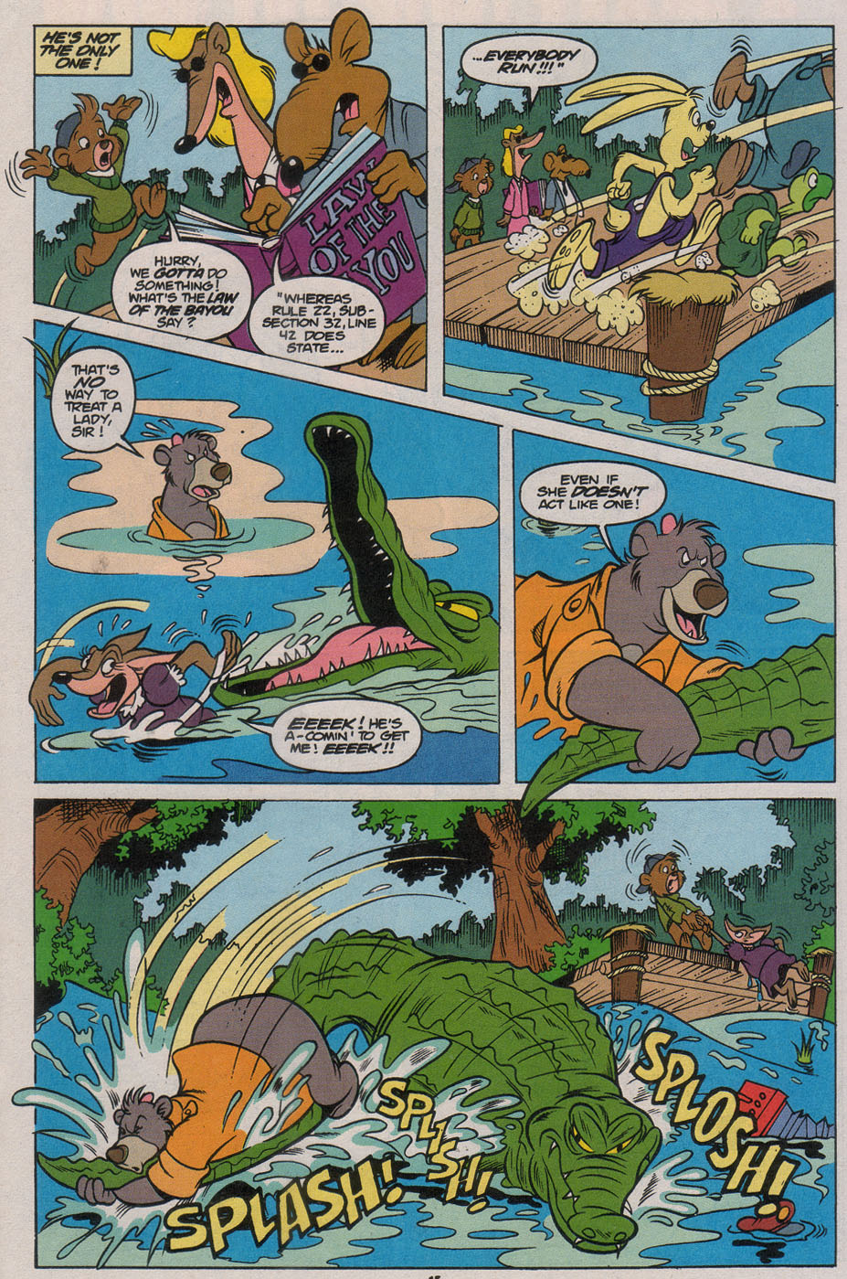 Read online The Disney Afternoon comic -  Issue #7 - 17