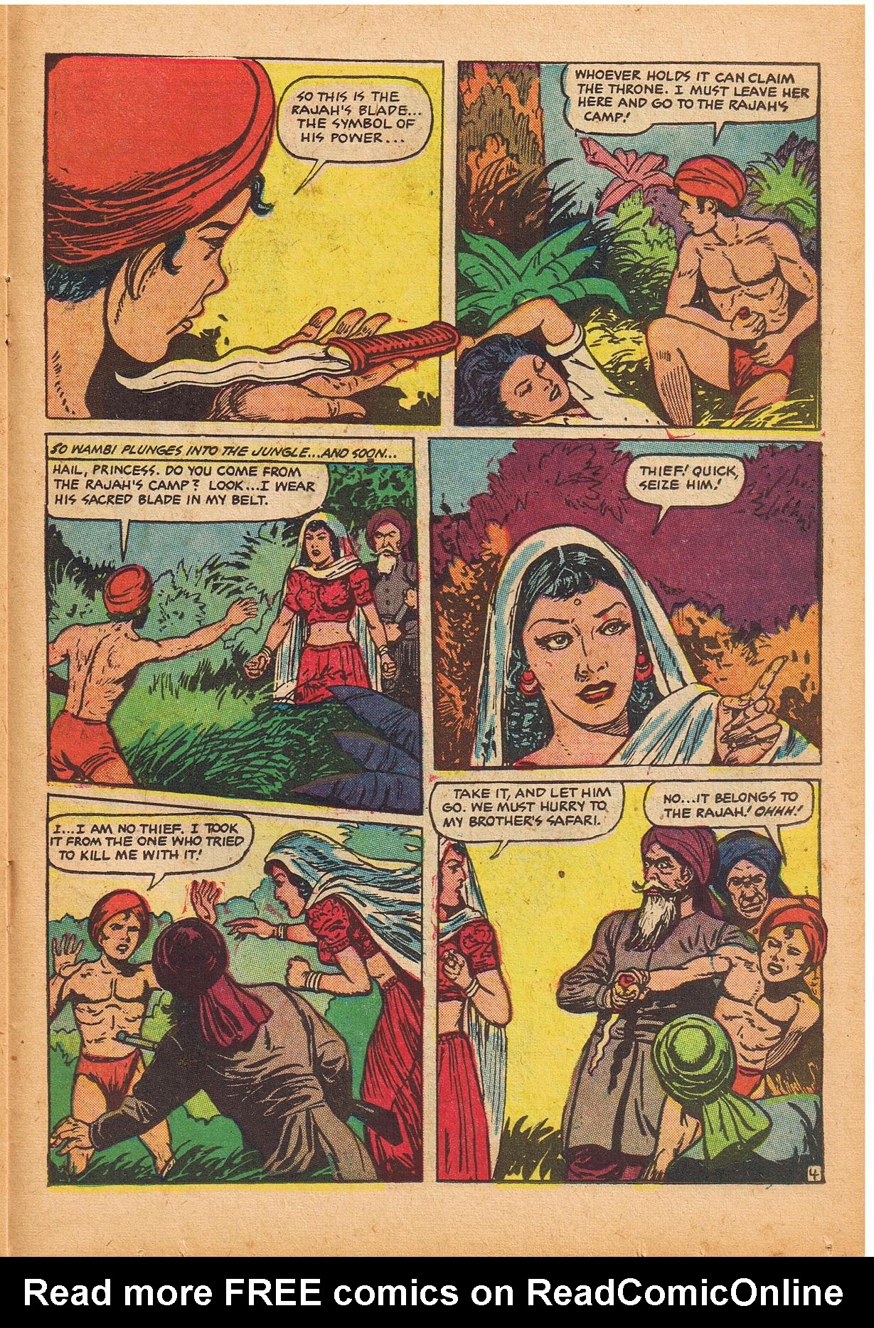 Read online Wambi Jungle Boy comic -  Issue #14 - 23