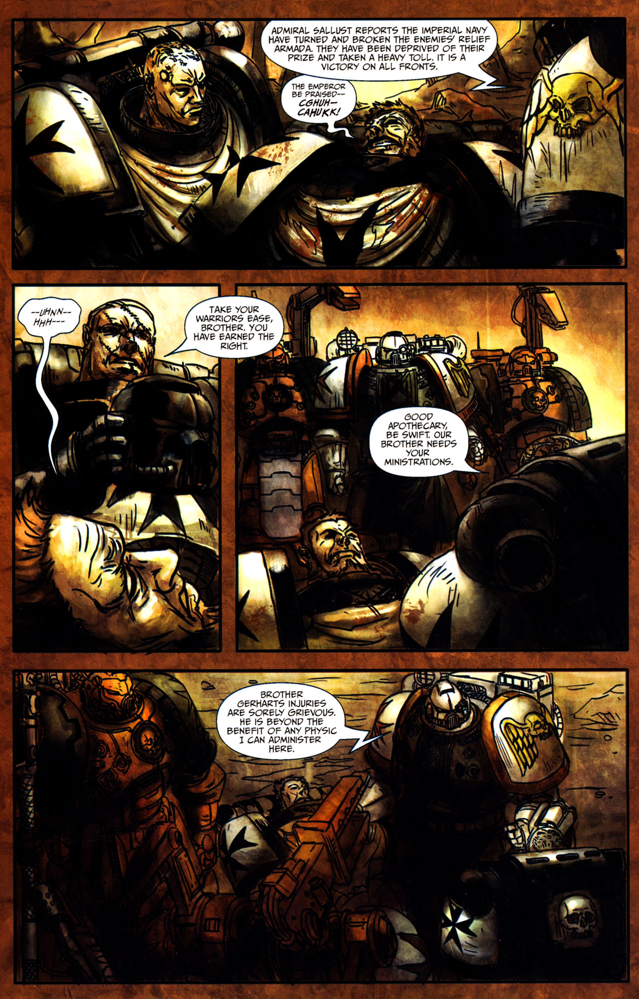 Read online Warhammer 40,000: Damnation Crusade comic -  Issue #6 - 17