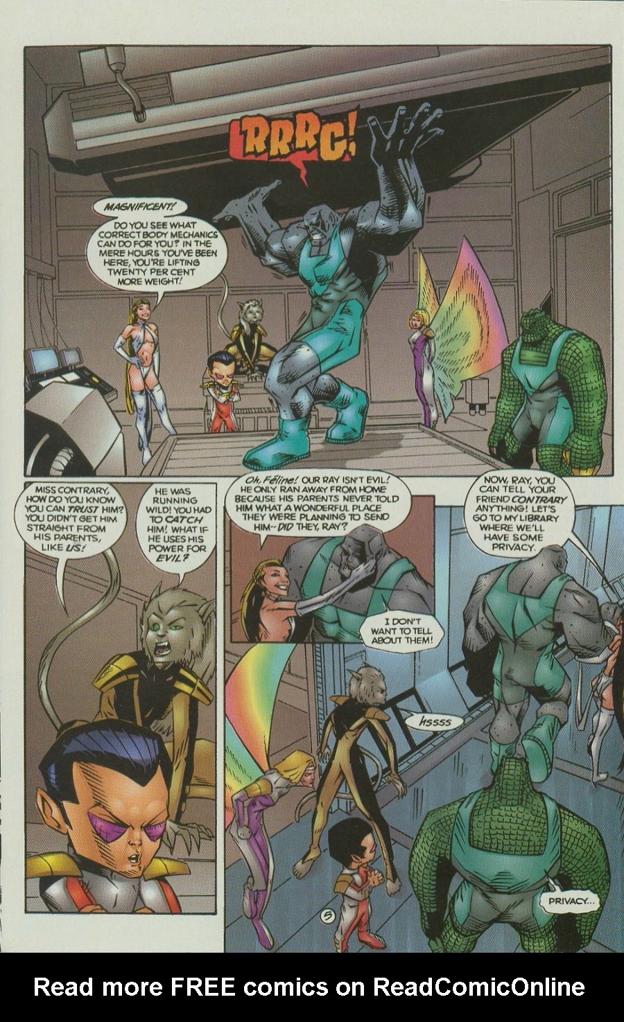 Read online Freex comic -  Issue #10 - 6
