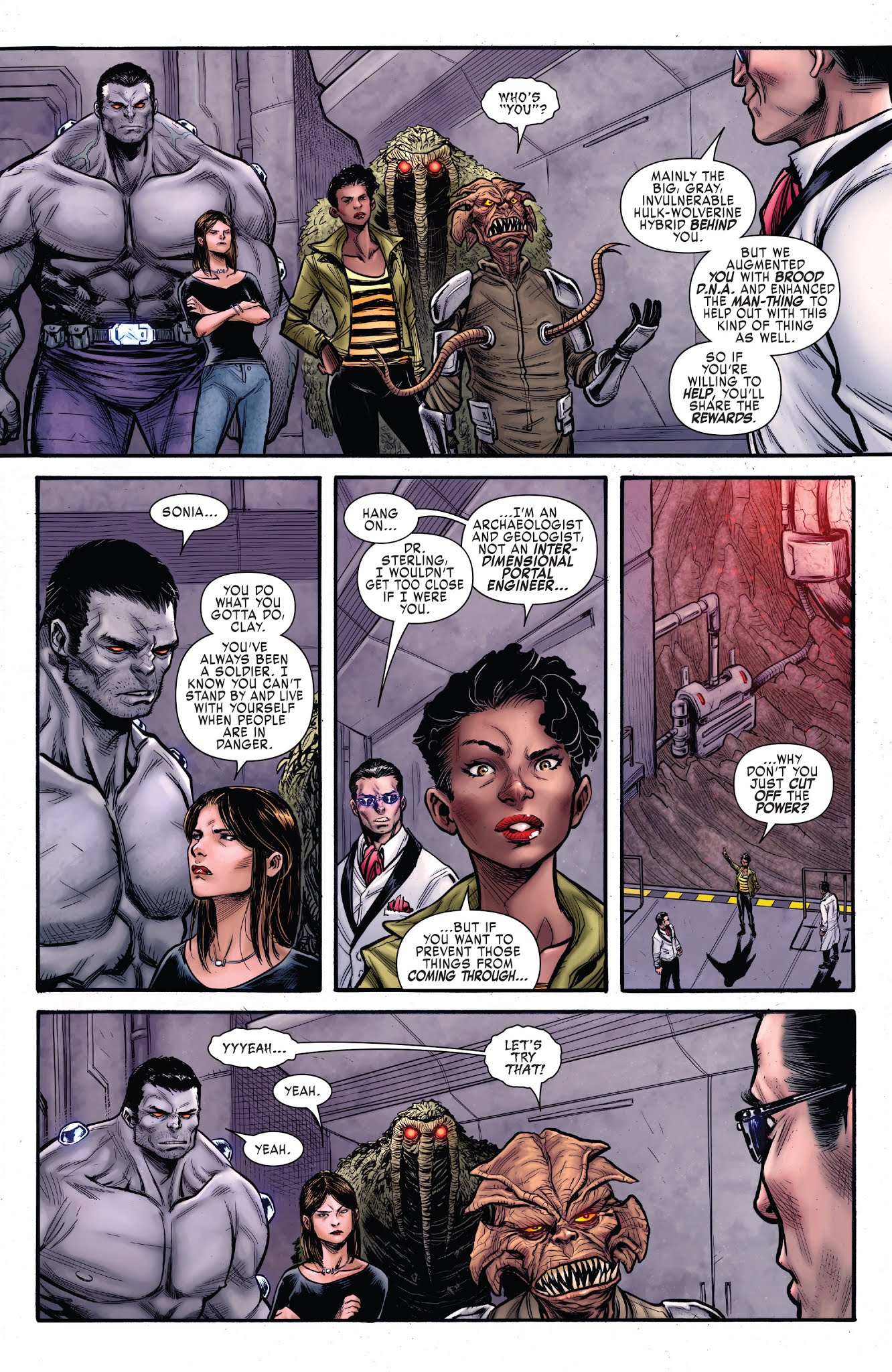 Read online Weapon H comic -  Issue #6 - 4