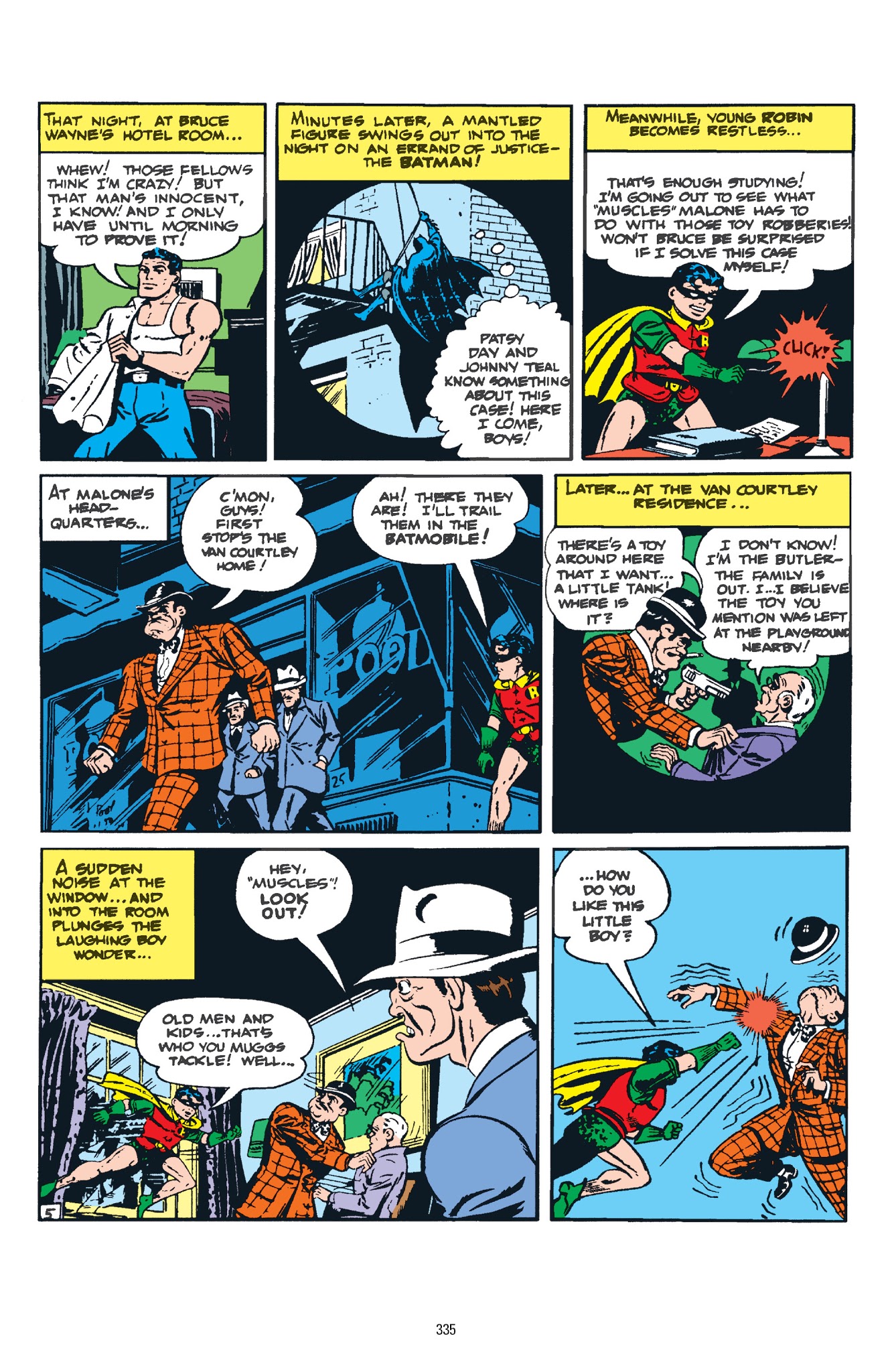 Read online Batman: The Golden Age Omnibus comic -  Issue # TPB 3 - 335