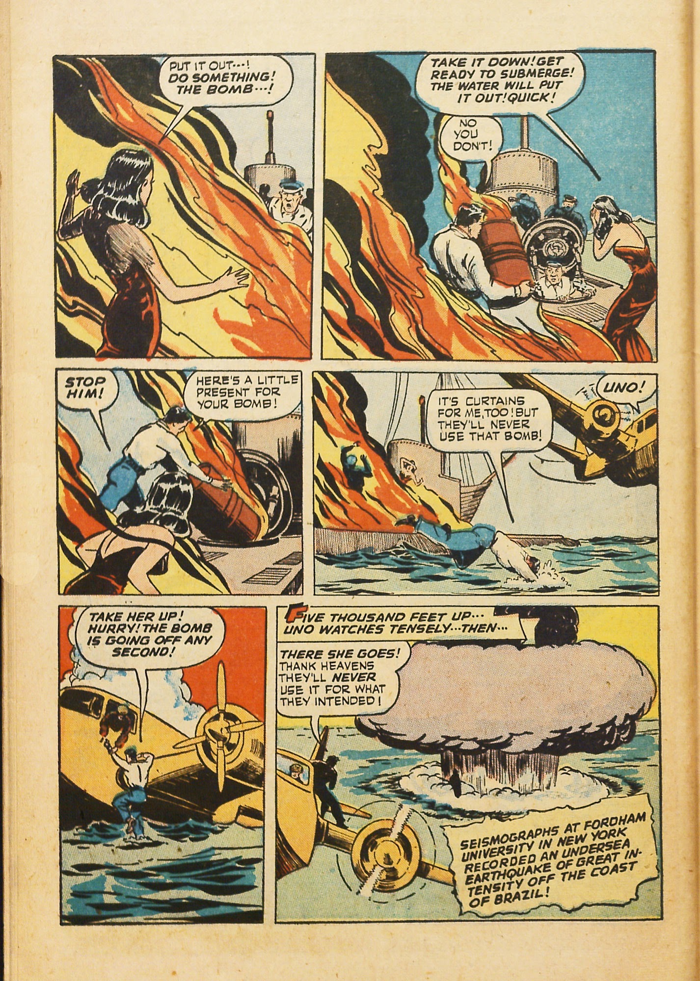 Read online Super-Mystery Comics comic -  Issue #38 - 46