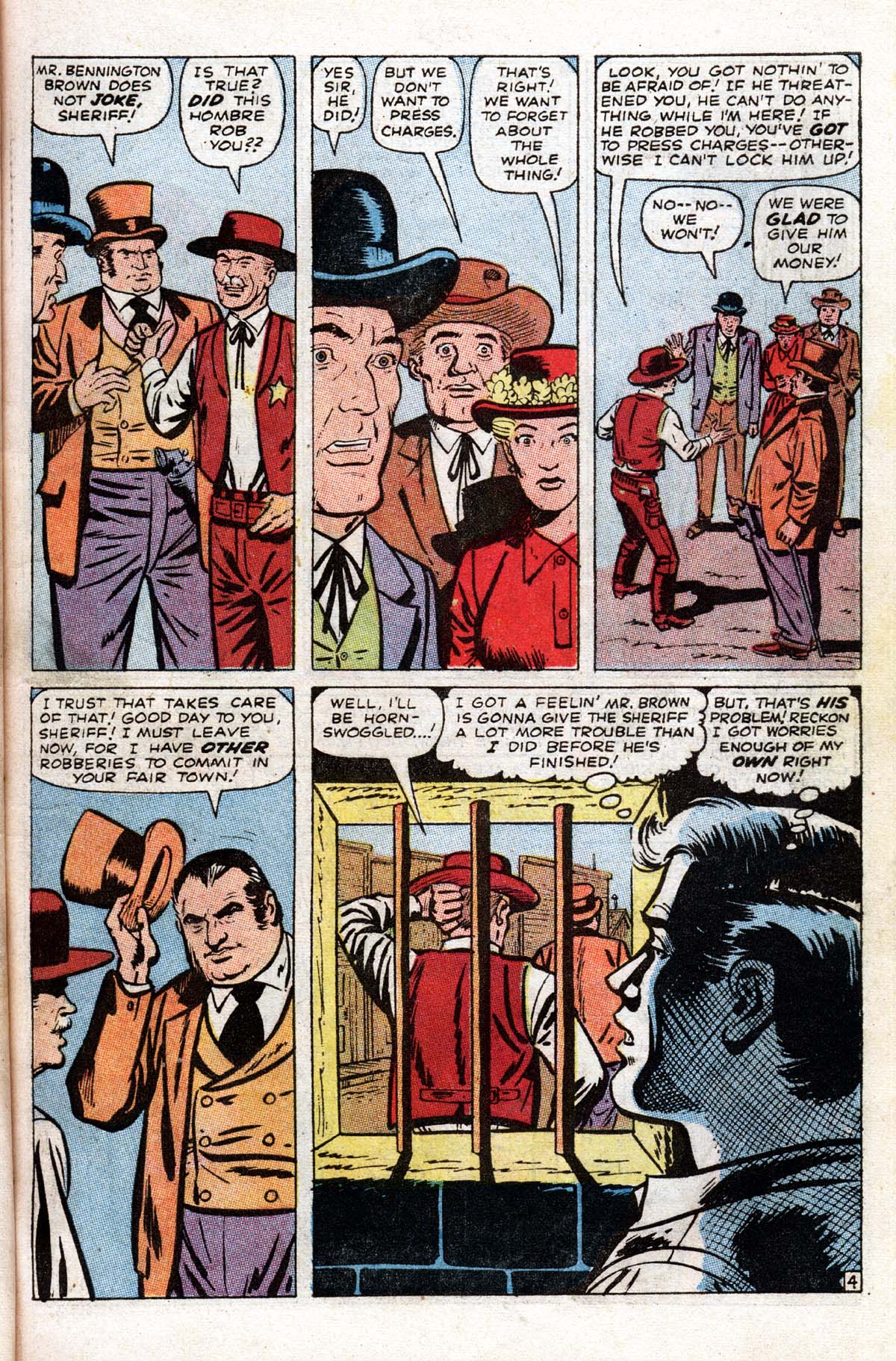 Read online The Mighty Marvel Western comic -  Issue #7 - 22