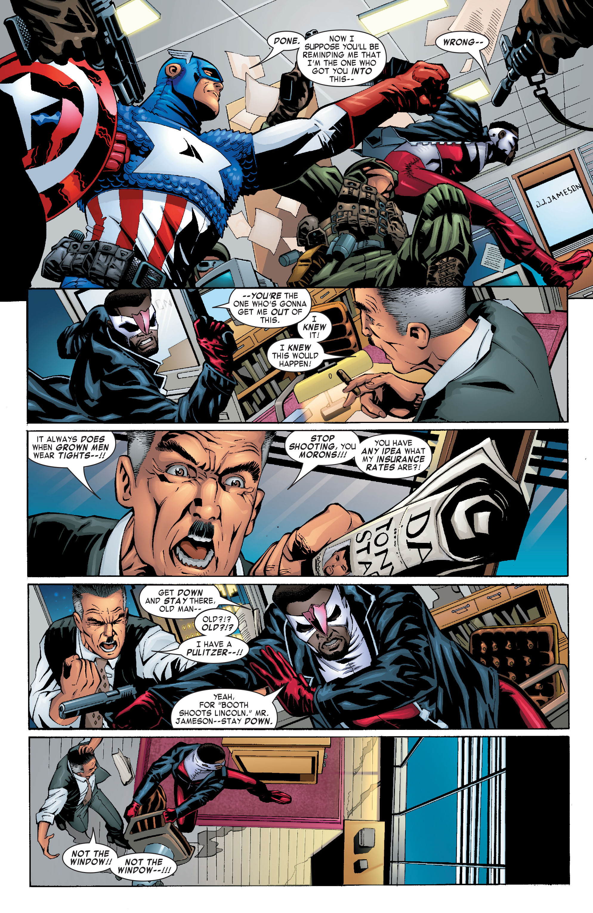 Read online Captain America & the Falcon comic -  Issue #6 - 5