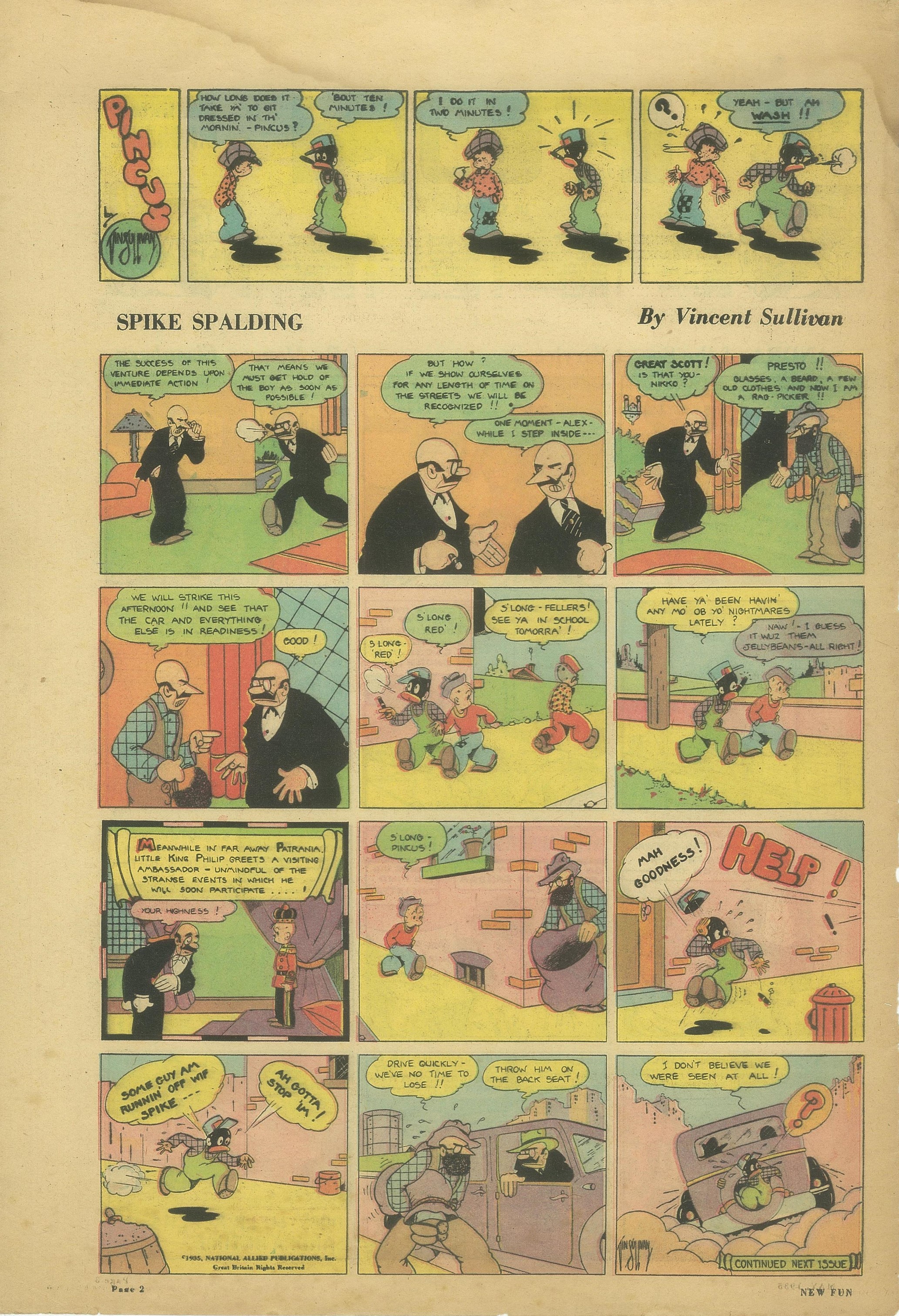 Read online New Fun comic -  Issue #4 - 5