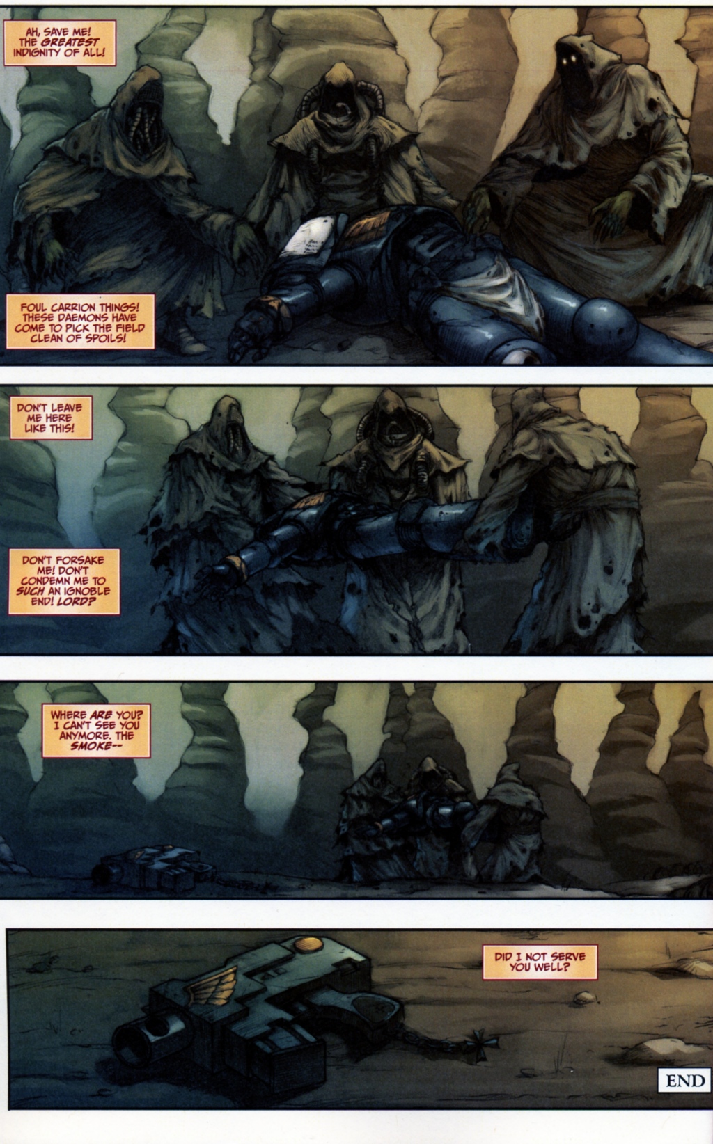 Read online Warhammer 40,000: Mettle comic -  Issue # Full - 8