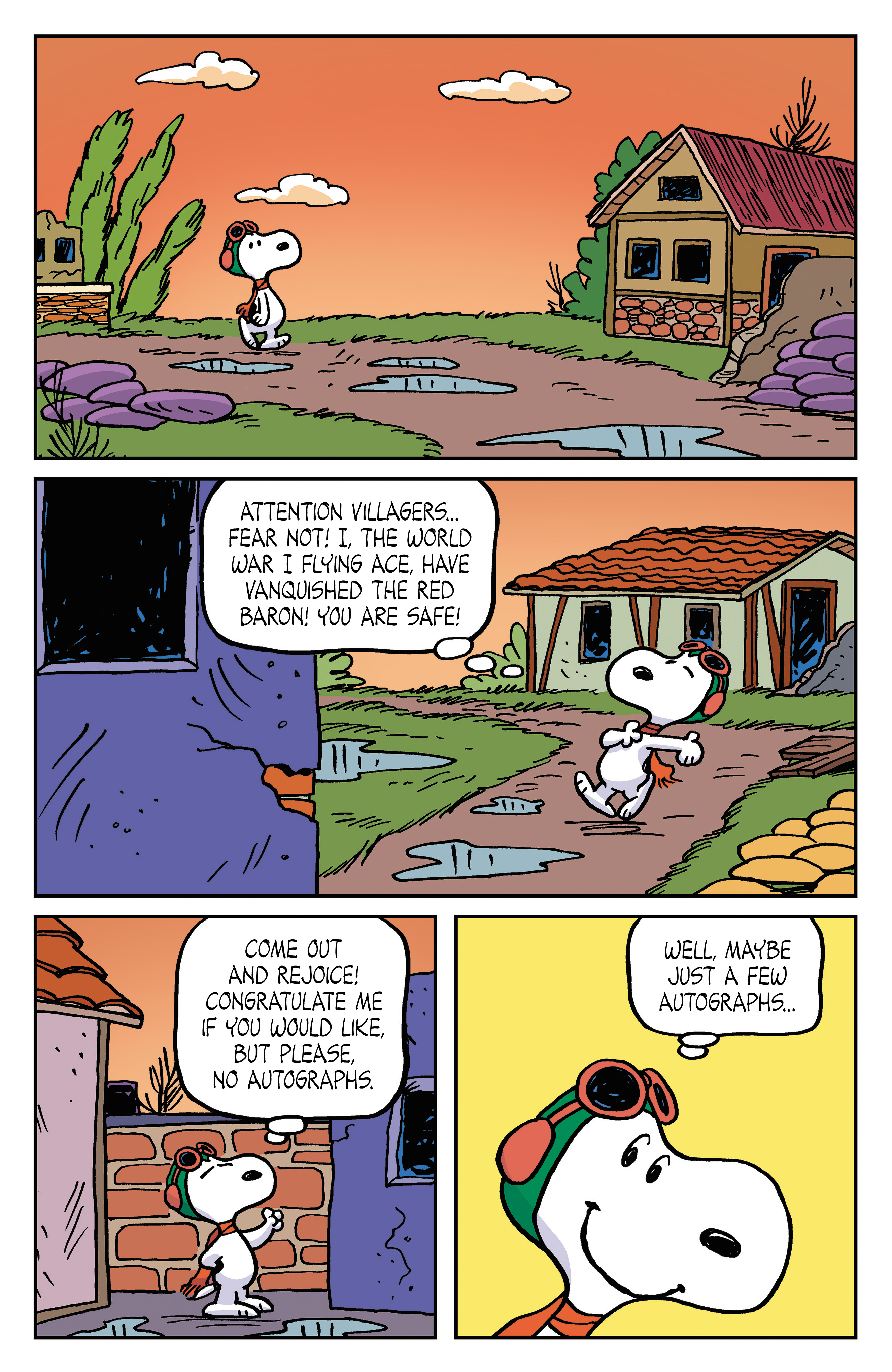 Read online Peanuts: Where Beagles Dare! comic -  Issue # Full - 91