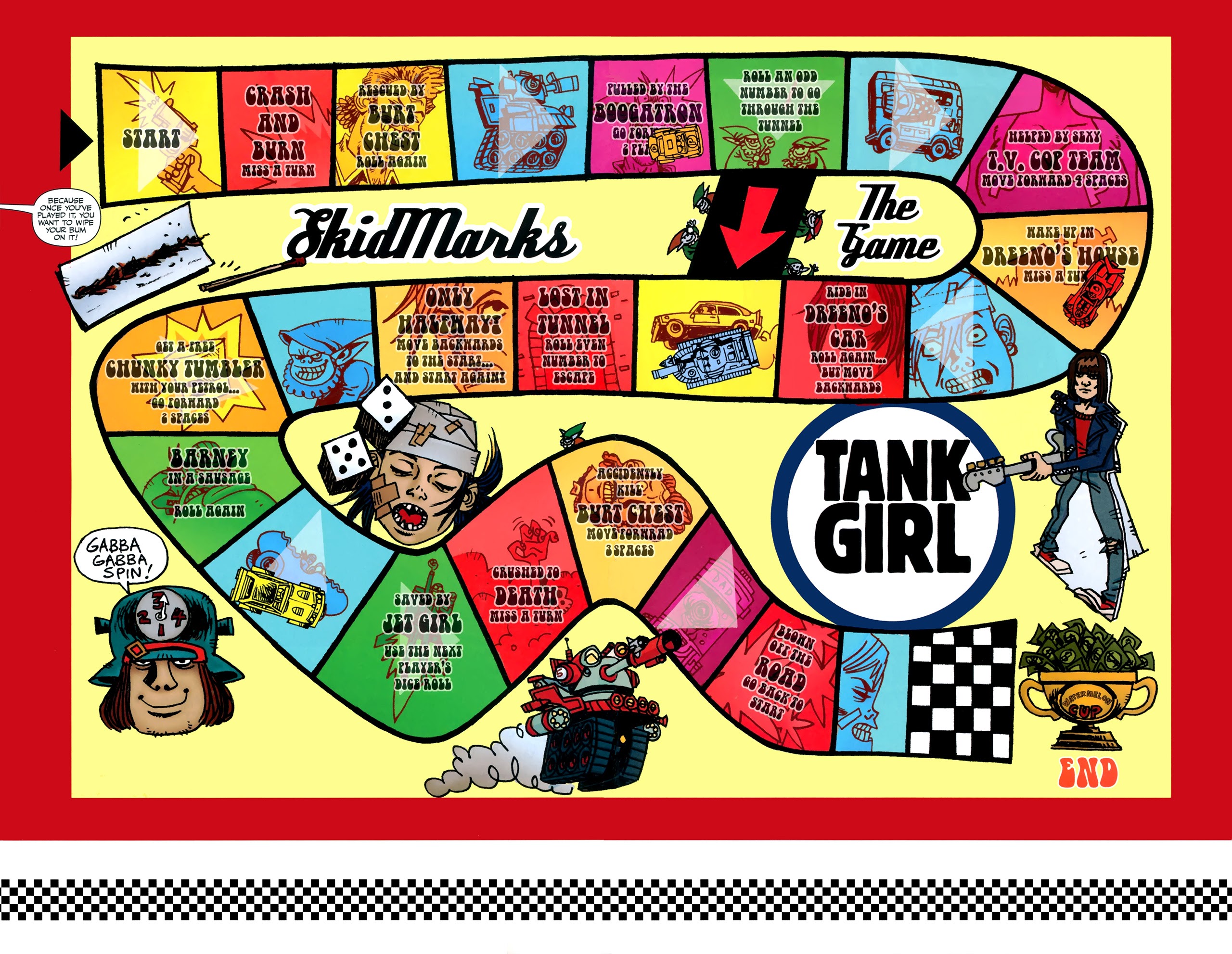 Read online Tank Girl: Skidmarks comic -  Issue #4 - 18