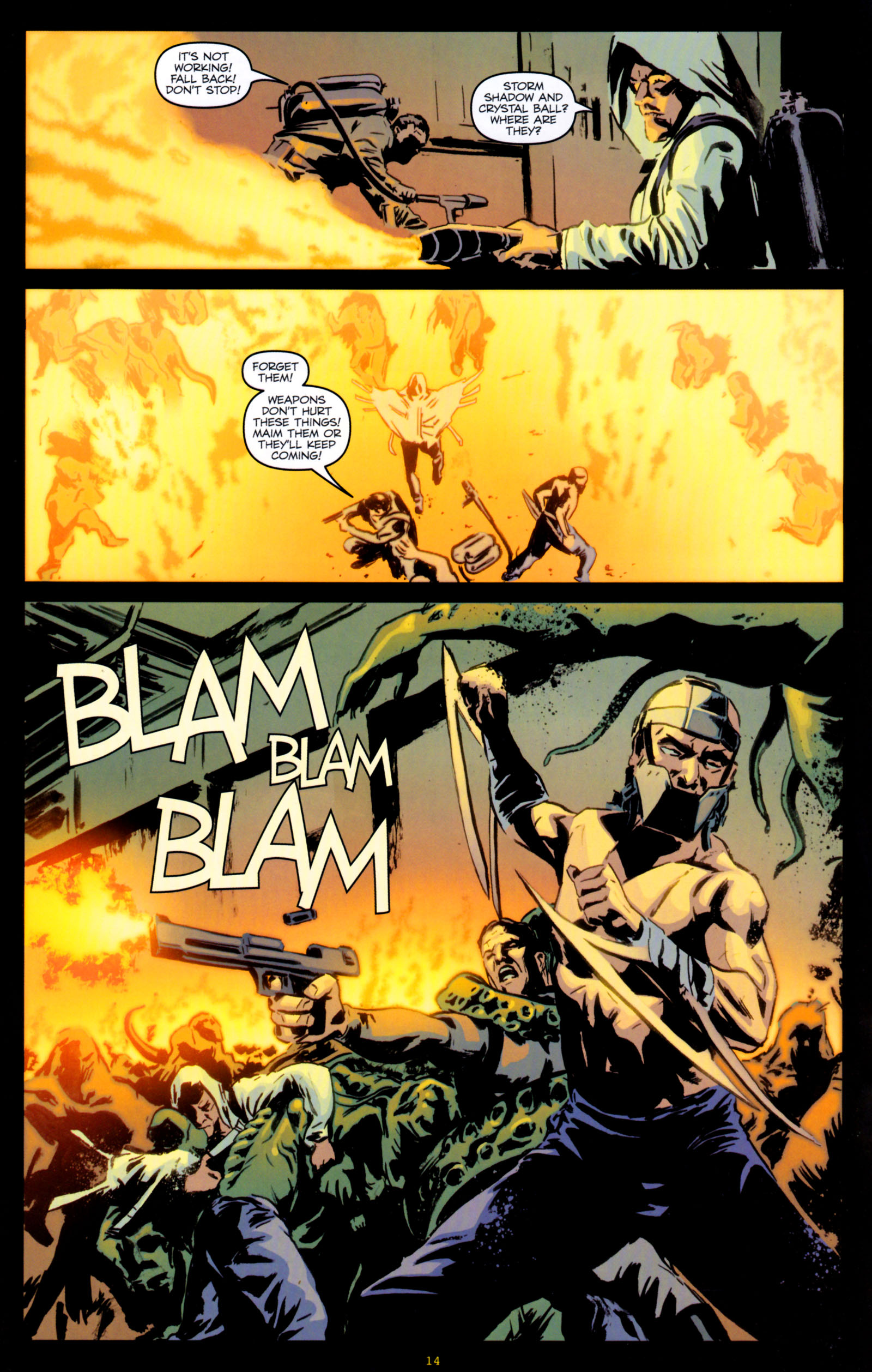 Read online Infestation 2: G.I. Joe comic -  Issue #2 - 17